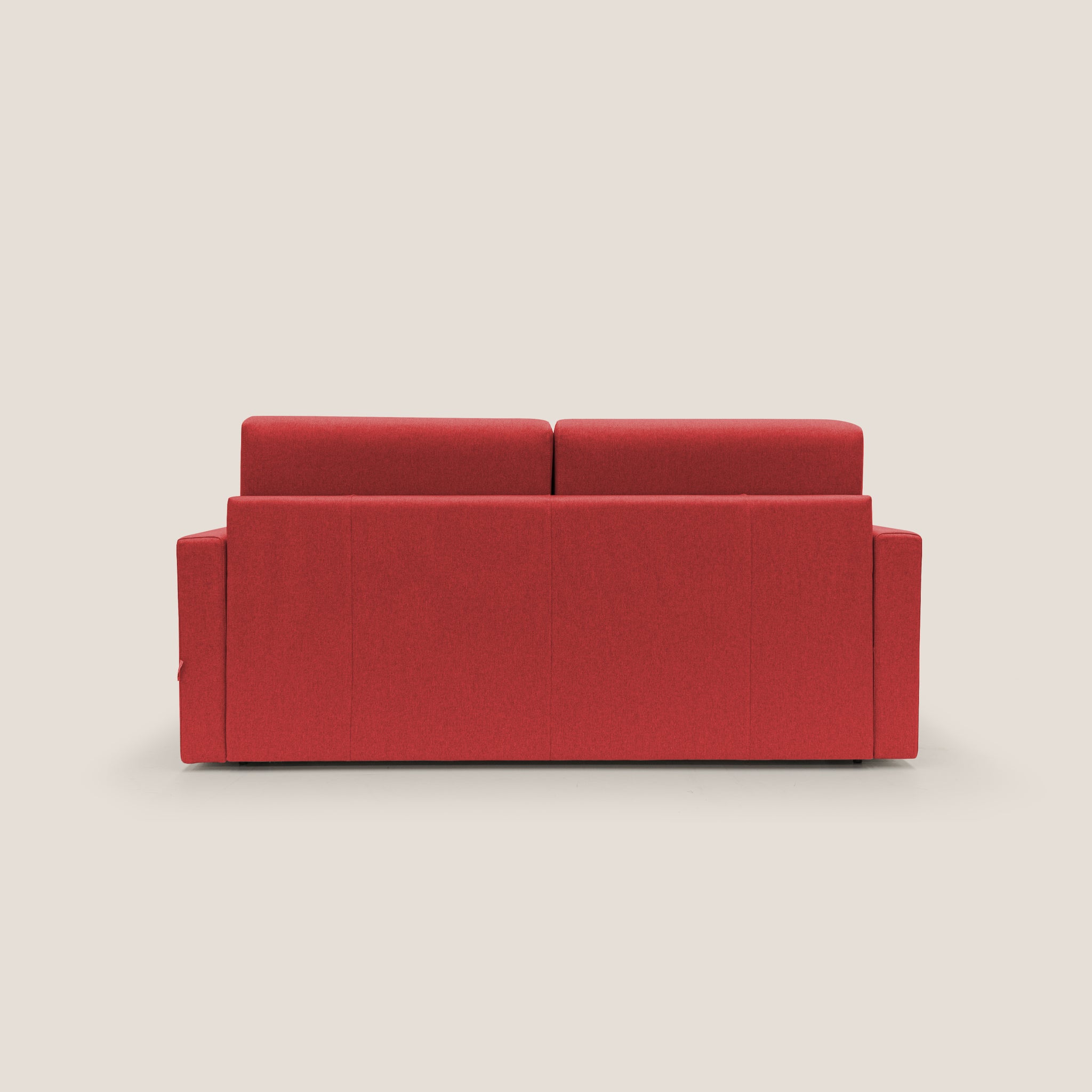 Chris Schlafsofa 186 cm (mat. 140x197 cm) aus wasserfestem Stoff T13 ROT