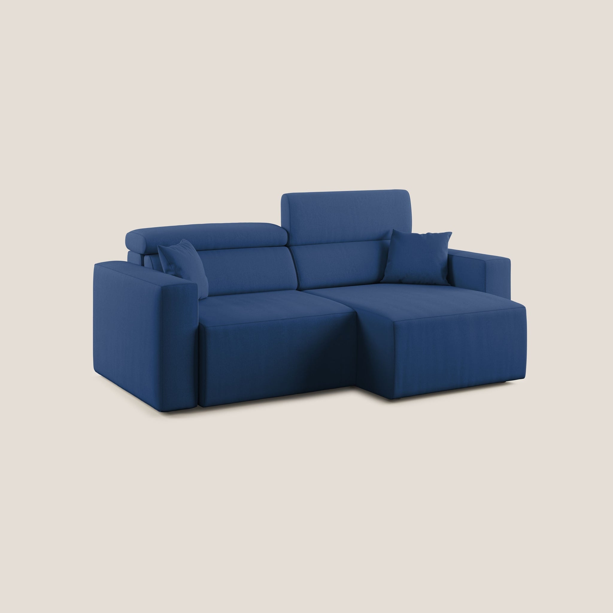 Orwell Sofa mit ausziehbarem Sitz aus abwaschbarer Mikrofaser T11