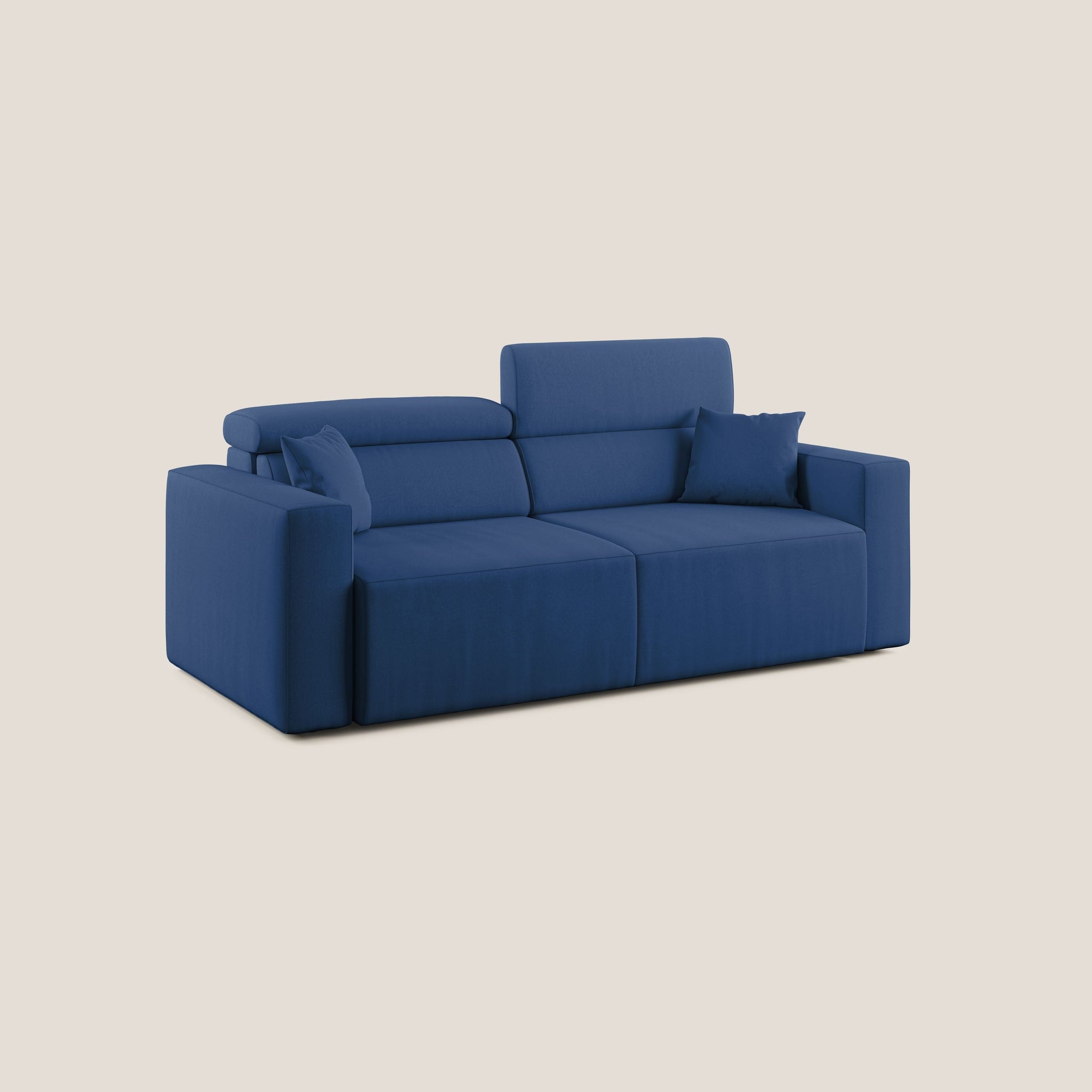 Orwell Sofa mit ausziehbarem Sitz aus abwaschbarer Mikrofaser T11