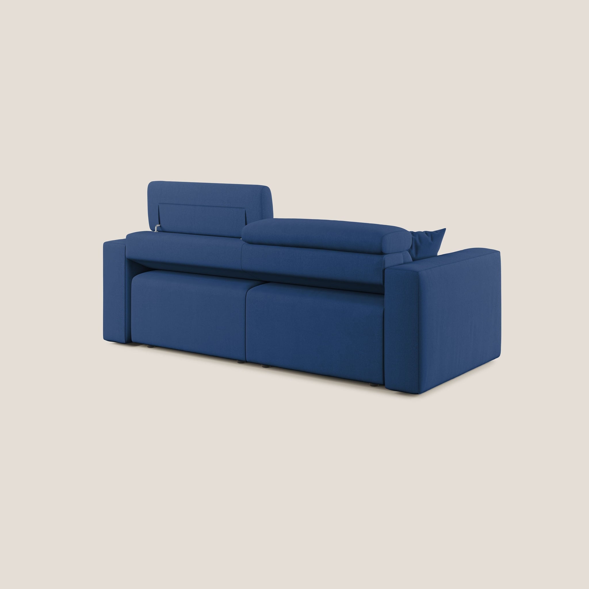 Orwell Sofa mit ausziehbarem Sitz aus abwaschbarer Mikrofaser T11