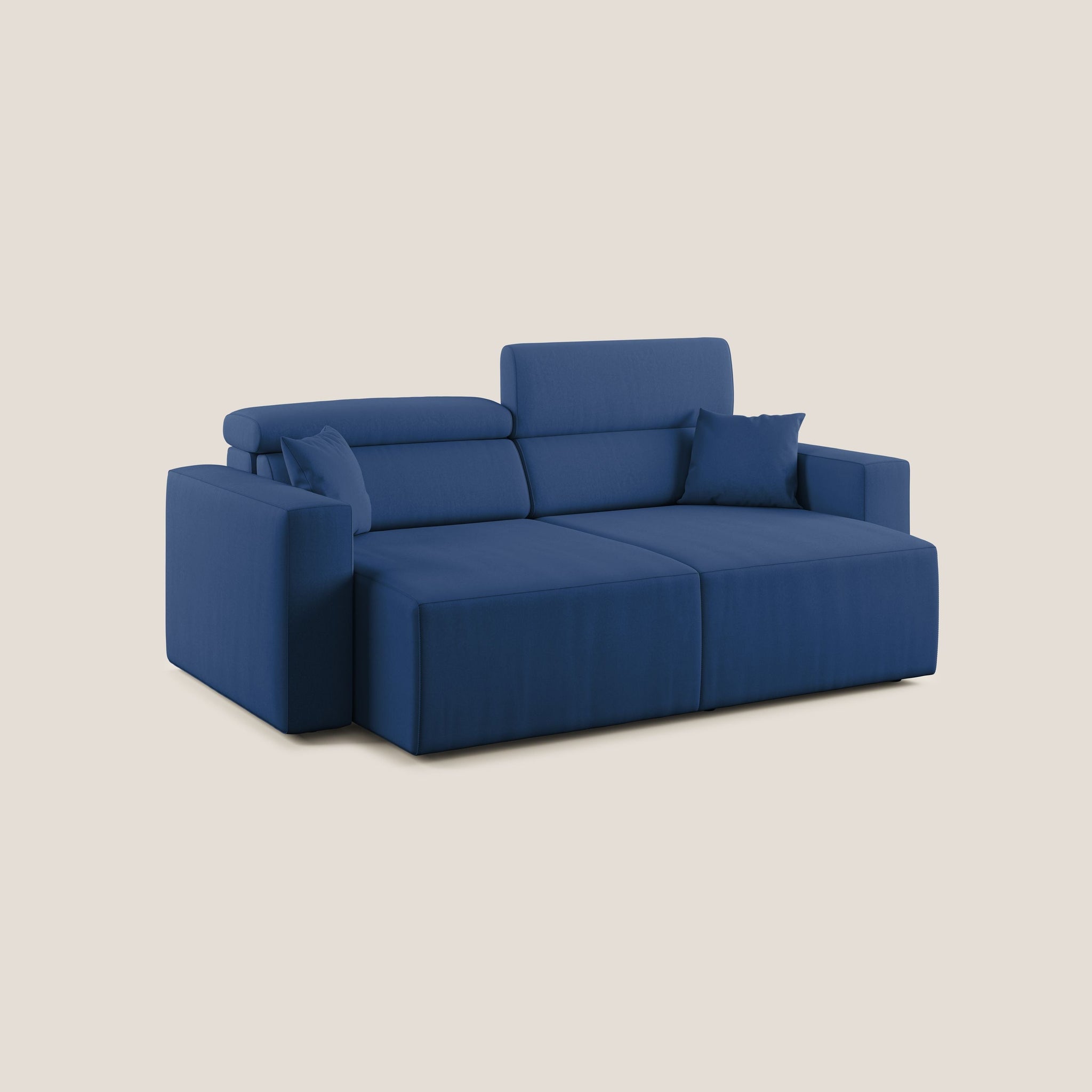 Orwell Sofa mit ausziehbarem Sitz aus abwaschbarer Mikrofaser T11