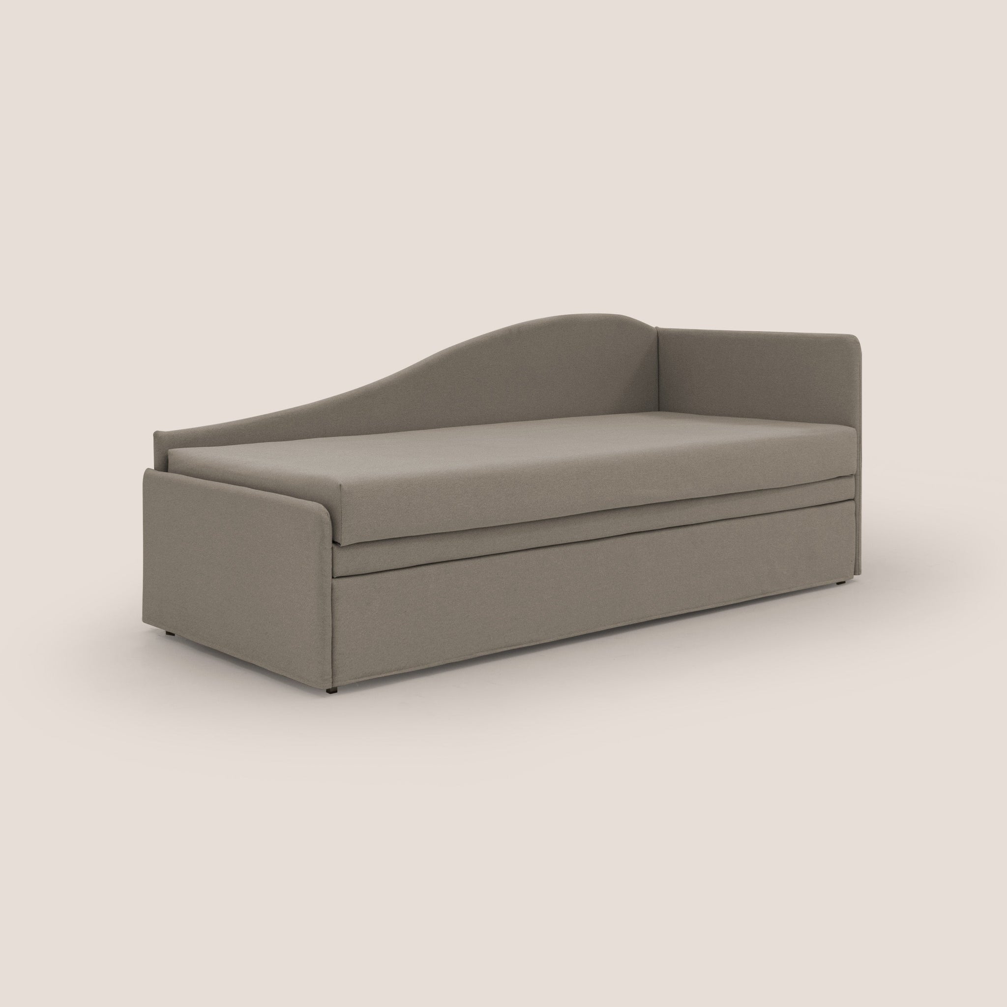 Nolo Duplex Sofa mit Doppelbett aus wasserfestem Baumwollartigem Stoff T13