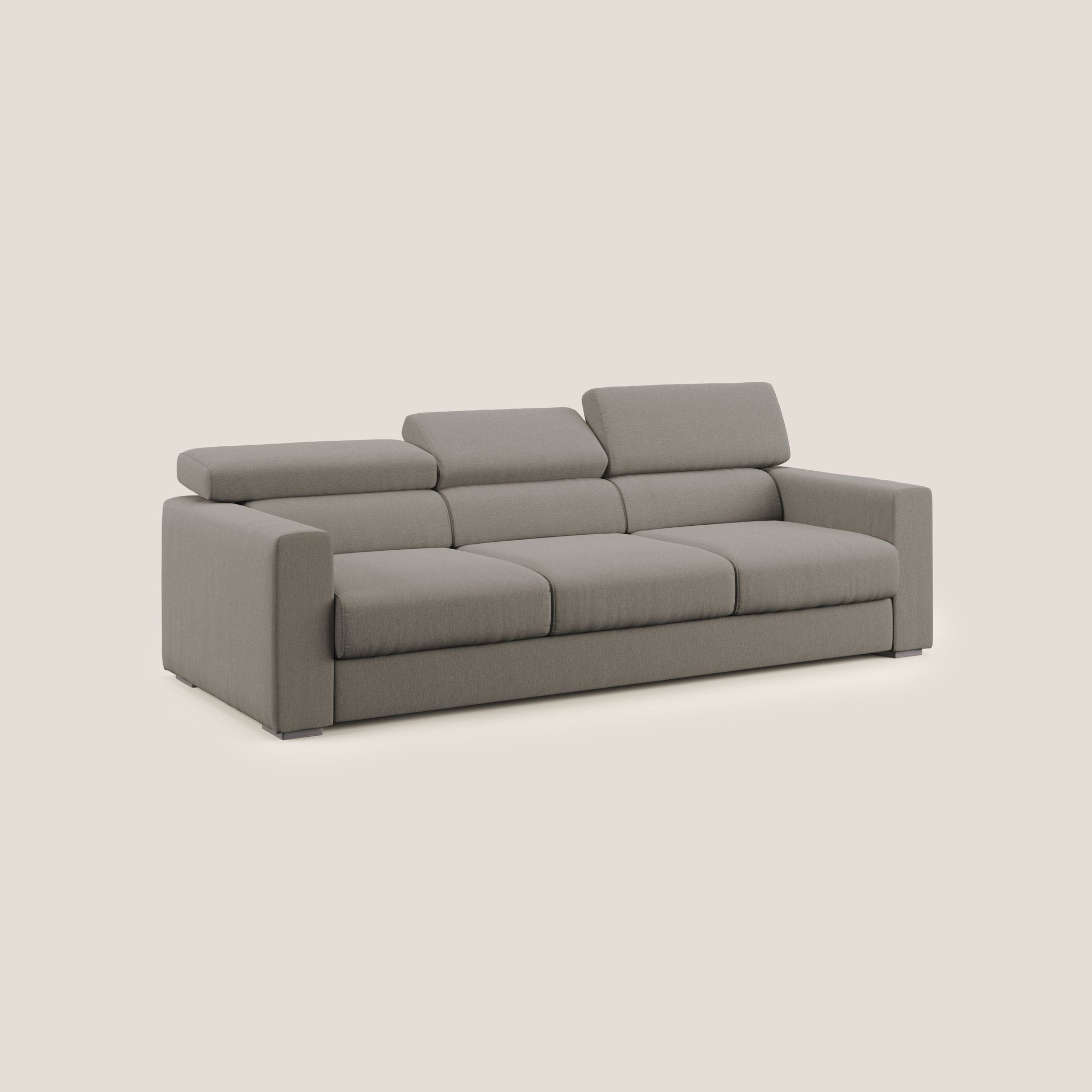 Dylan 3-Sitzer-Sofa mit Bettkastenauszug aus wasserfestem Baumwollartigem Stoff T13