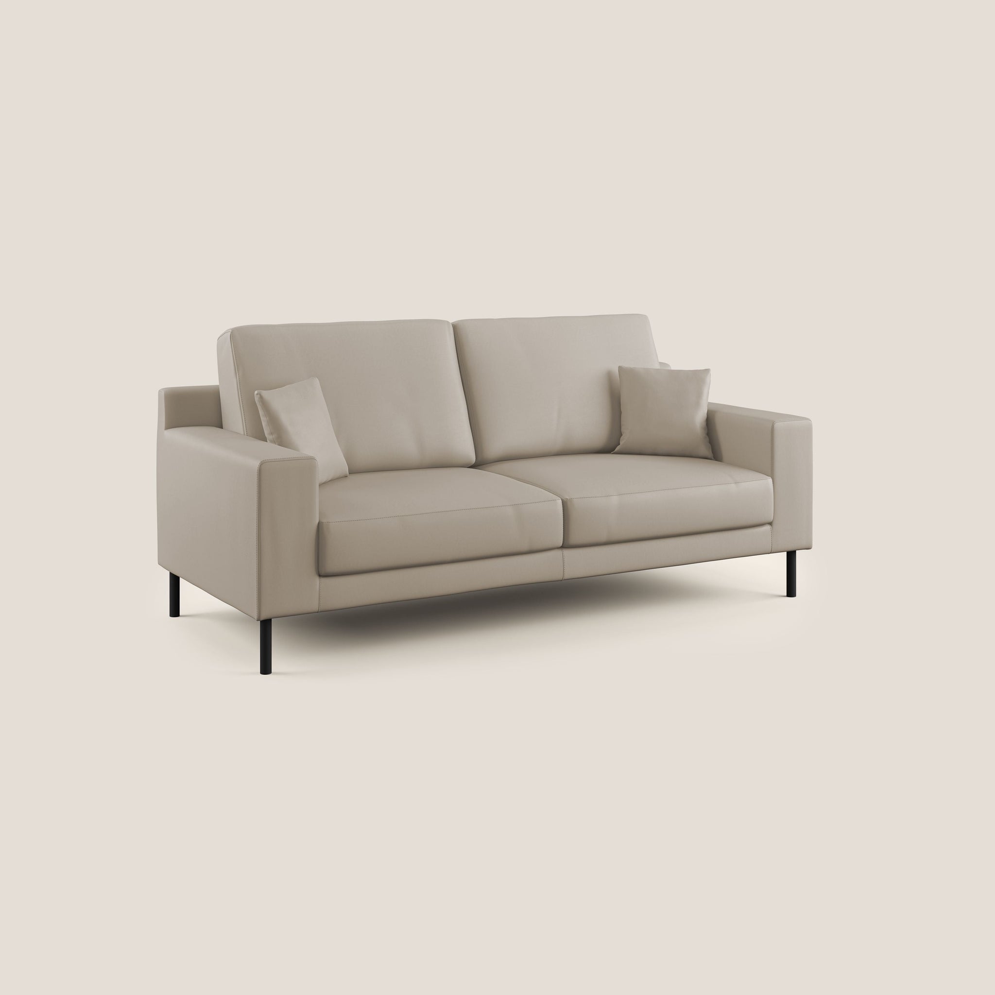 Uranio modernes Sofa aus wasserfestem Kunstleder T04