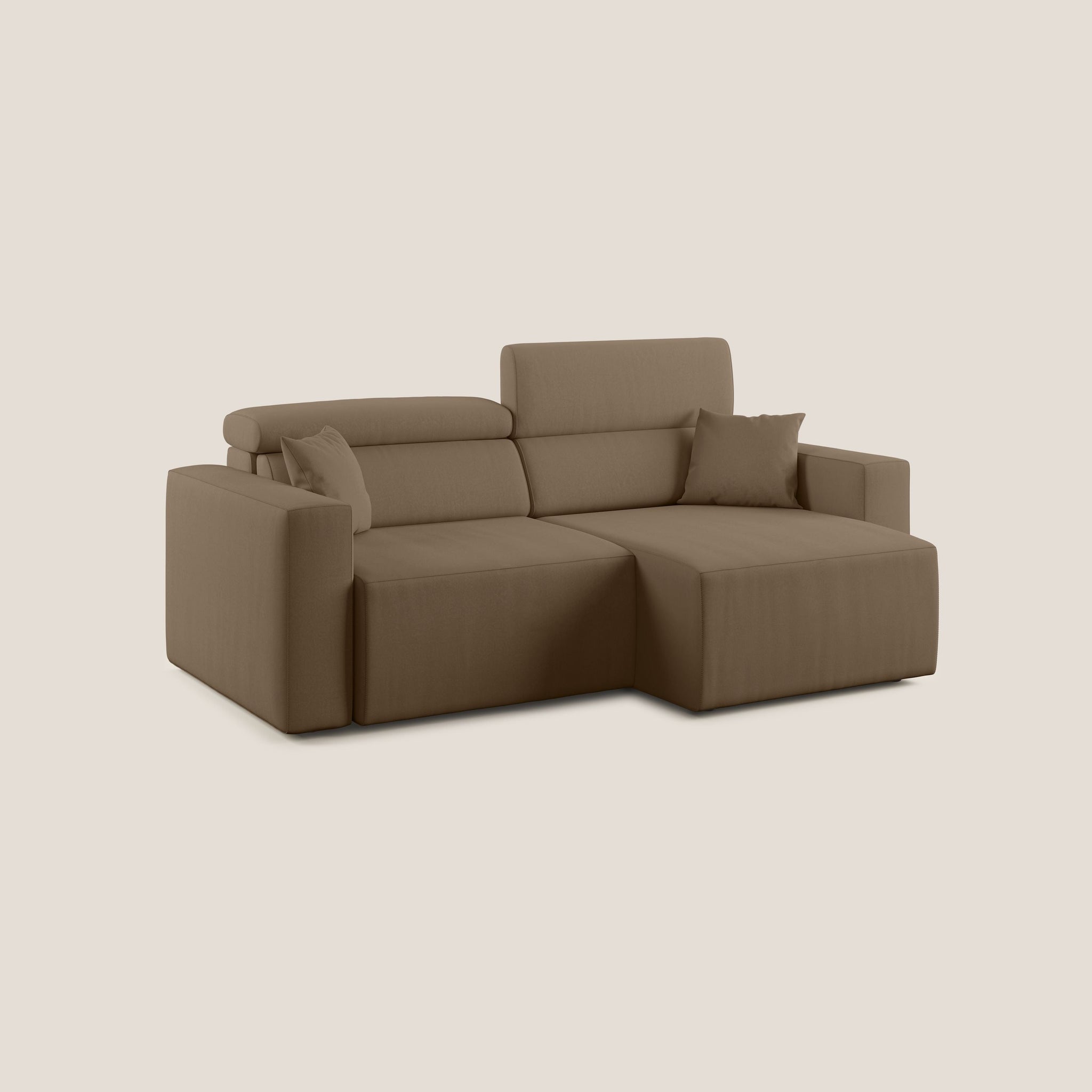 Orwell Sofa mit ausziehbarem Sitz aus abwaschbarer Mikrofaser T11