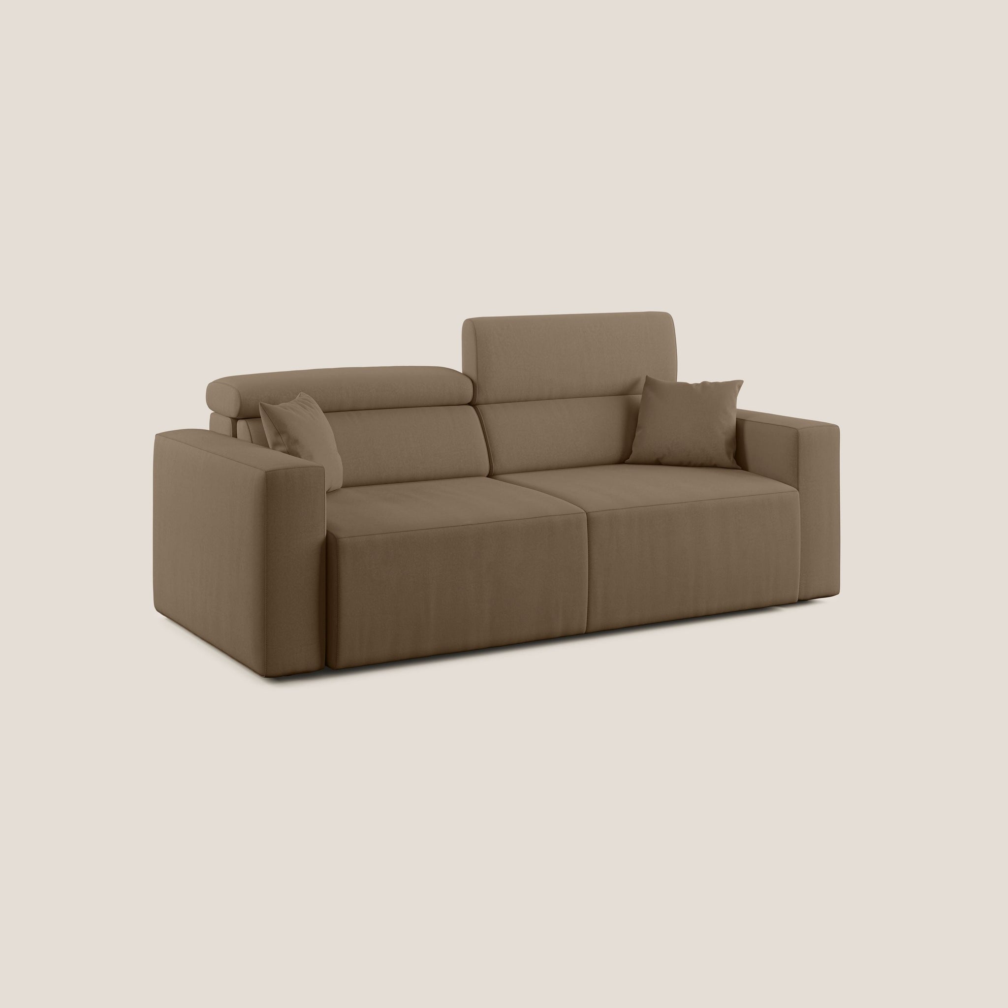 Orwell Sofa mit ausziehbarem Sitz aus abwaschbarer Mikrofaser T11