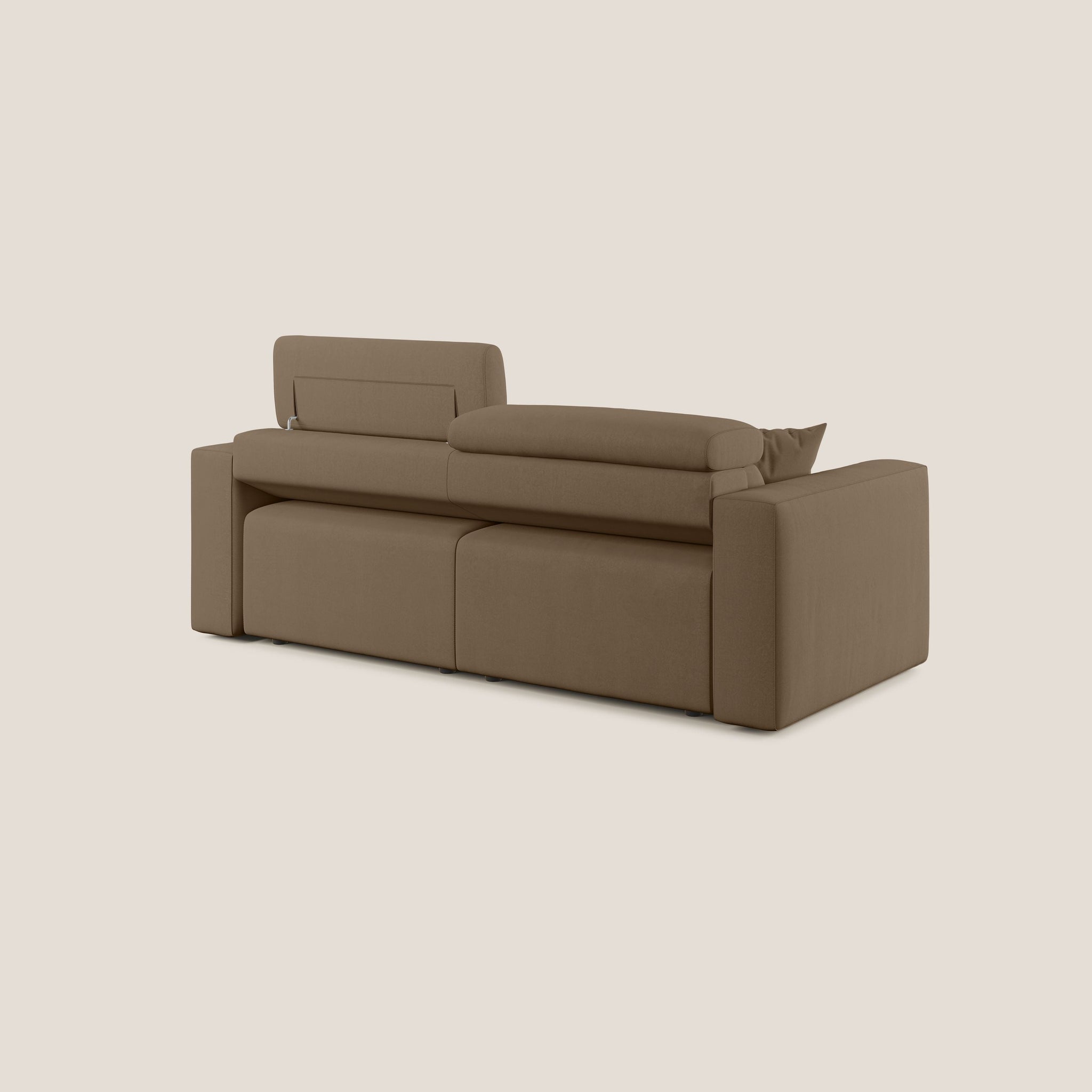 Orwell Sofa mit ausziehbarem Sitz aus abwaschbarer Mikrofaser T11