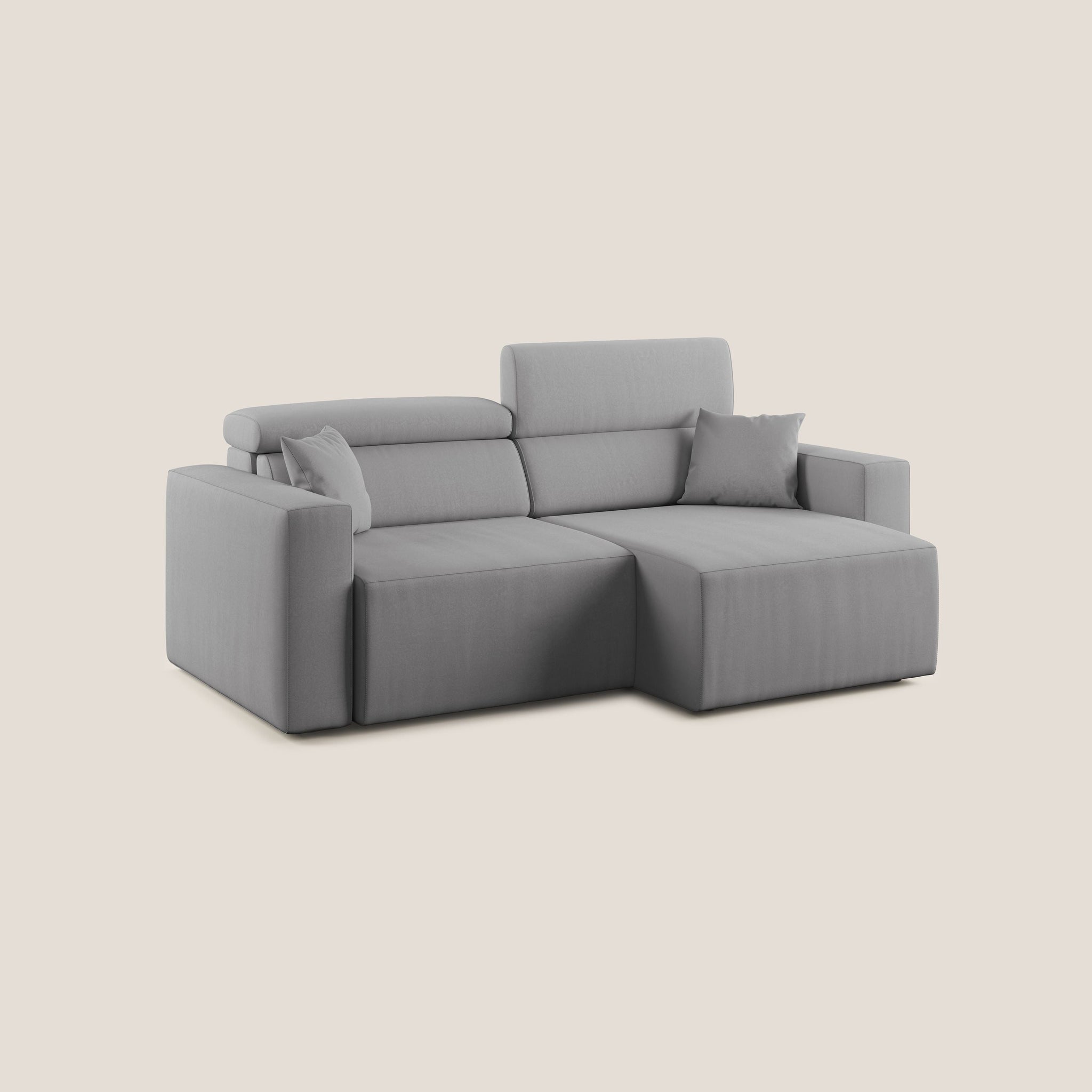 Orwell Sofa mit ausziehbarem Sitz aus abwaschbarer Mikrofaser T11