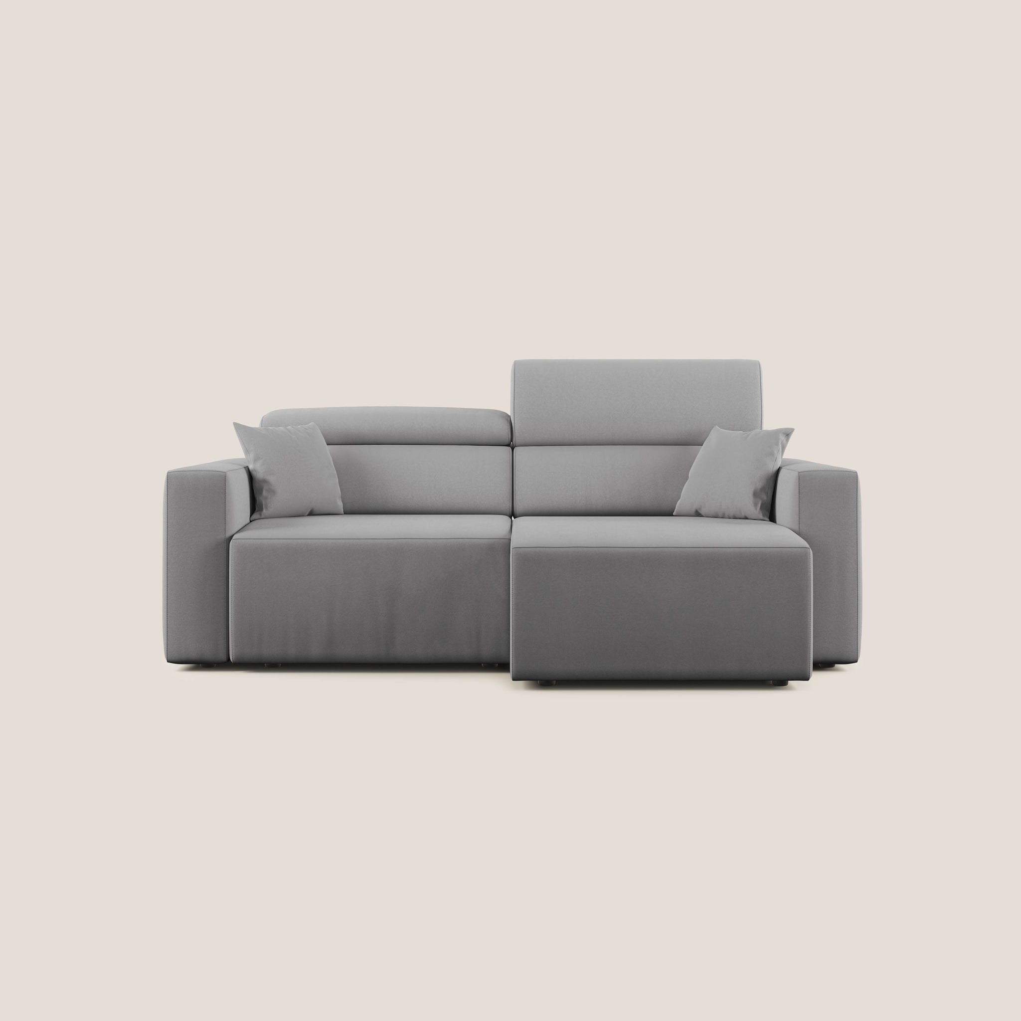 Orwell Sofa mit ausziehbarem Sitz aus abwaschbarer Mikrofaser T11