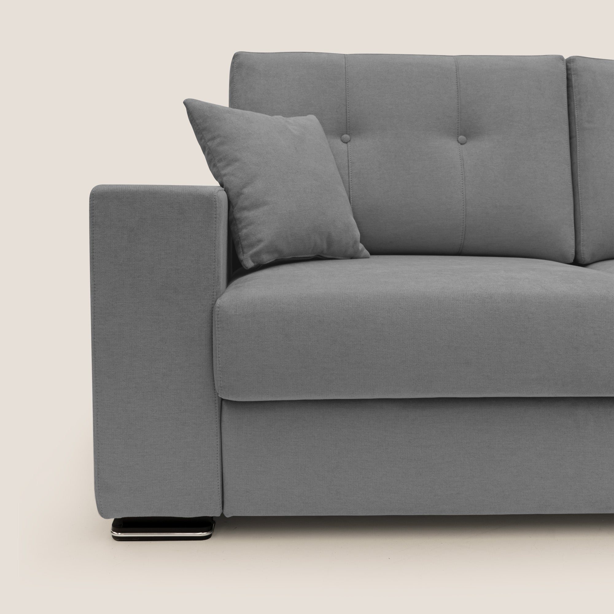 Giove Sofa aus weichem wasserfestem Stoff T02