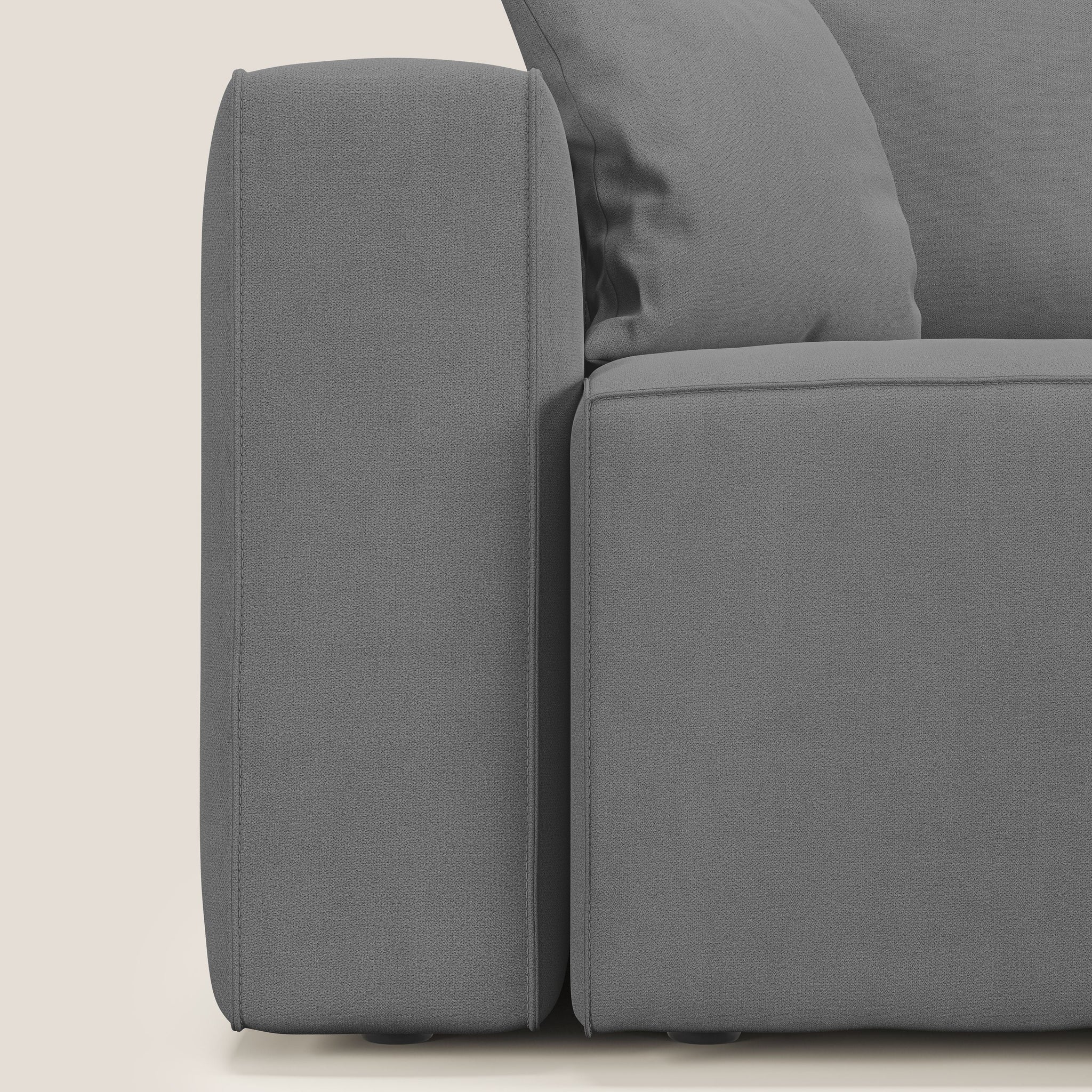 Morfeo Sofa mit 3 asuziehbaren Sitzen aus weichem wasserfestem Stoff T02