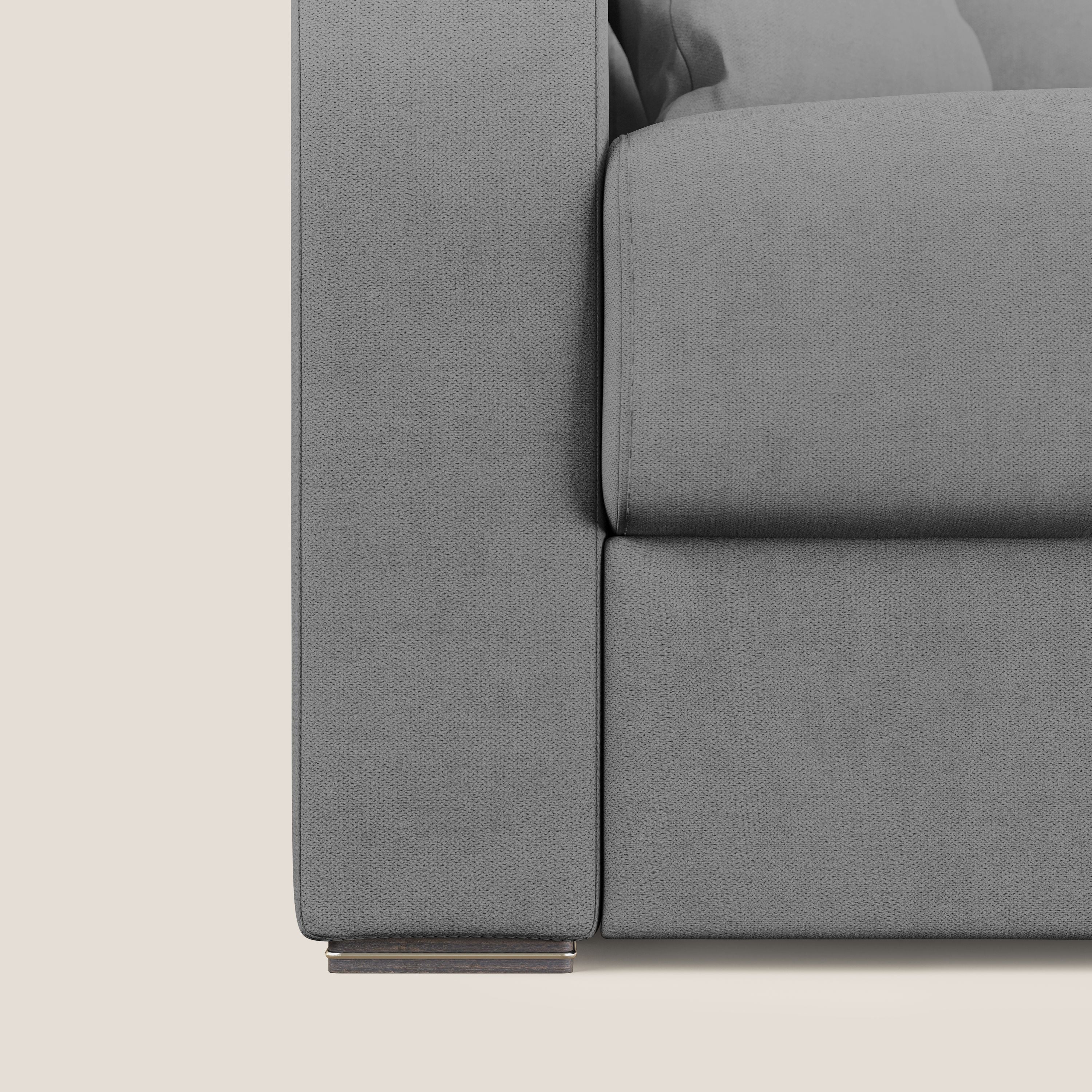 Best Divano letto matrimoniale in tessuto impermeabile T02 grigio - divani.store