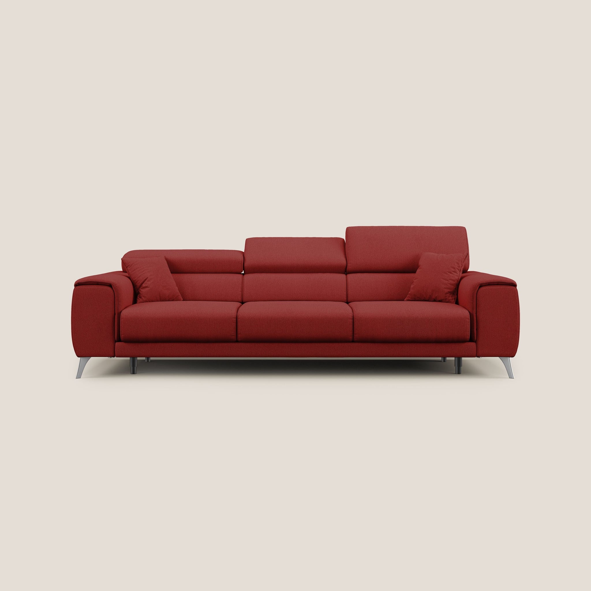 Fusion Sofa mit 3 Schiebesitzen aus abwaschbarem Stoff T05
