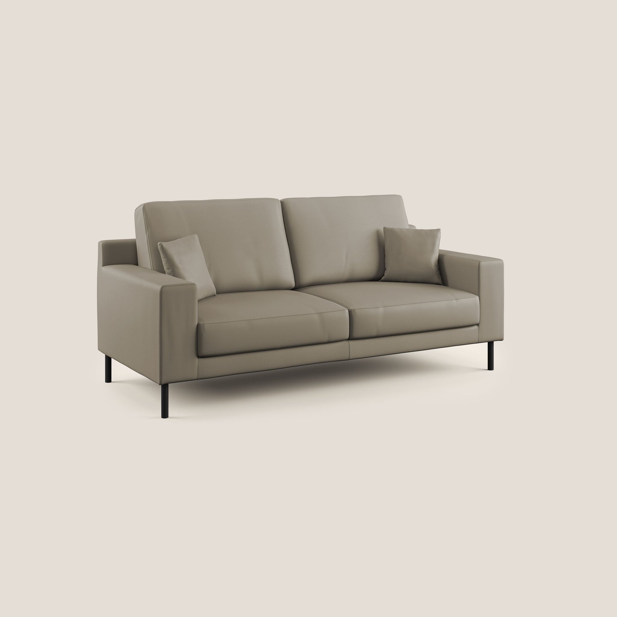 Uranio modernes Sofa aus wasserfestem Kunstleder T04