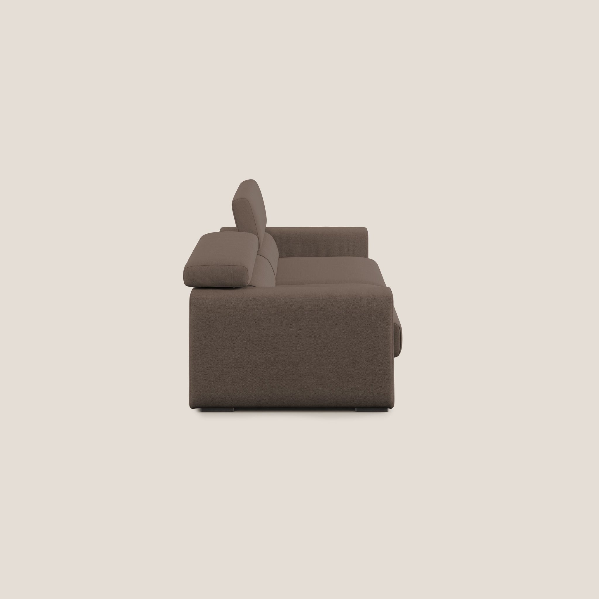 Dylan Sofa mit Bettkastenauszug aus wasserfestem, geflammtem Baumwollartigem Stoff T19