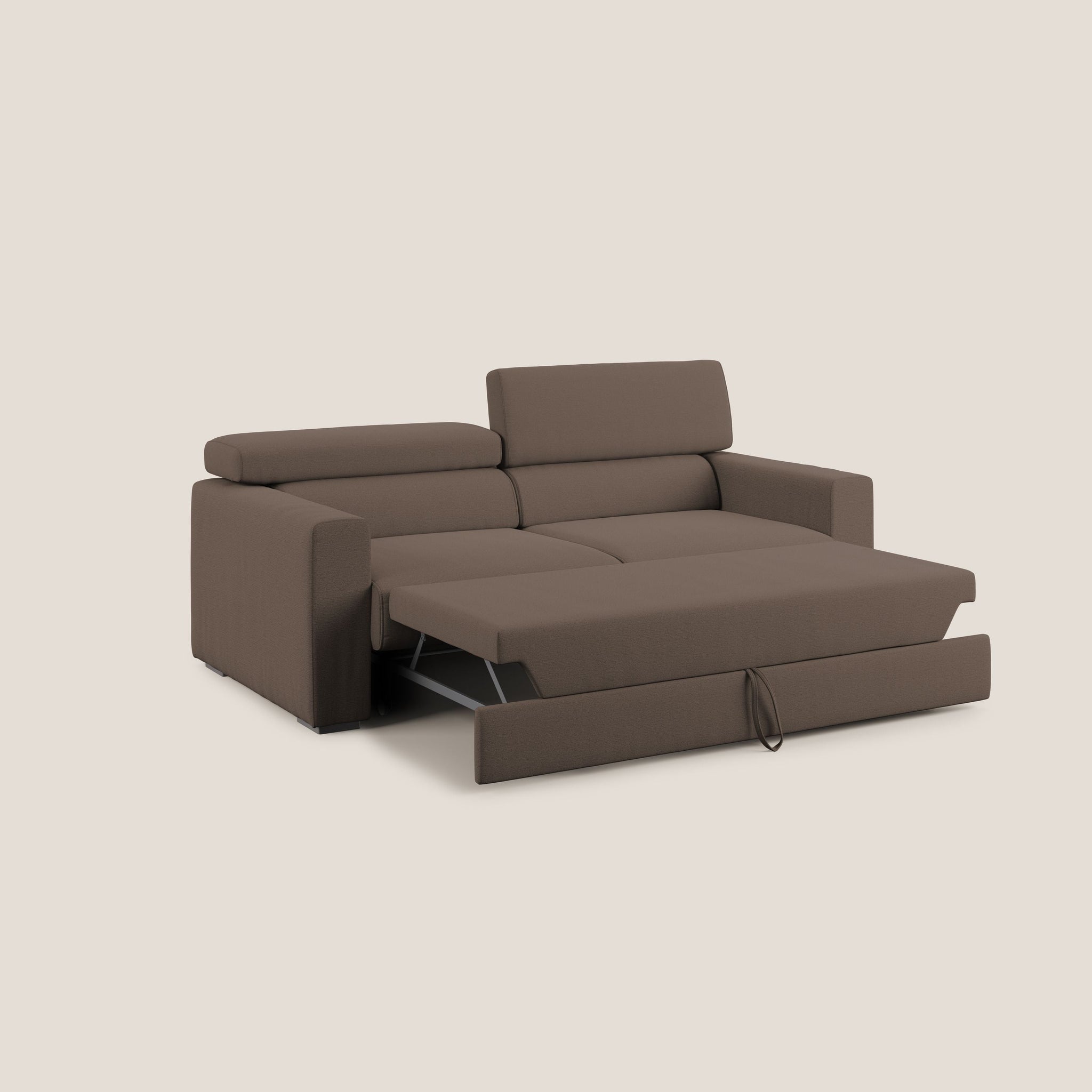 Dylan Sofa mit Bettkastenauszug aus wasserfestem, geflammtem Baumwollartigem Stoff T19