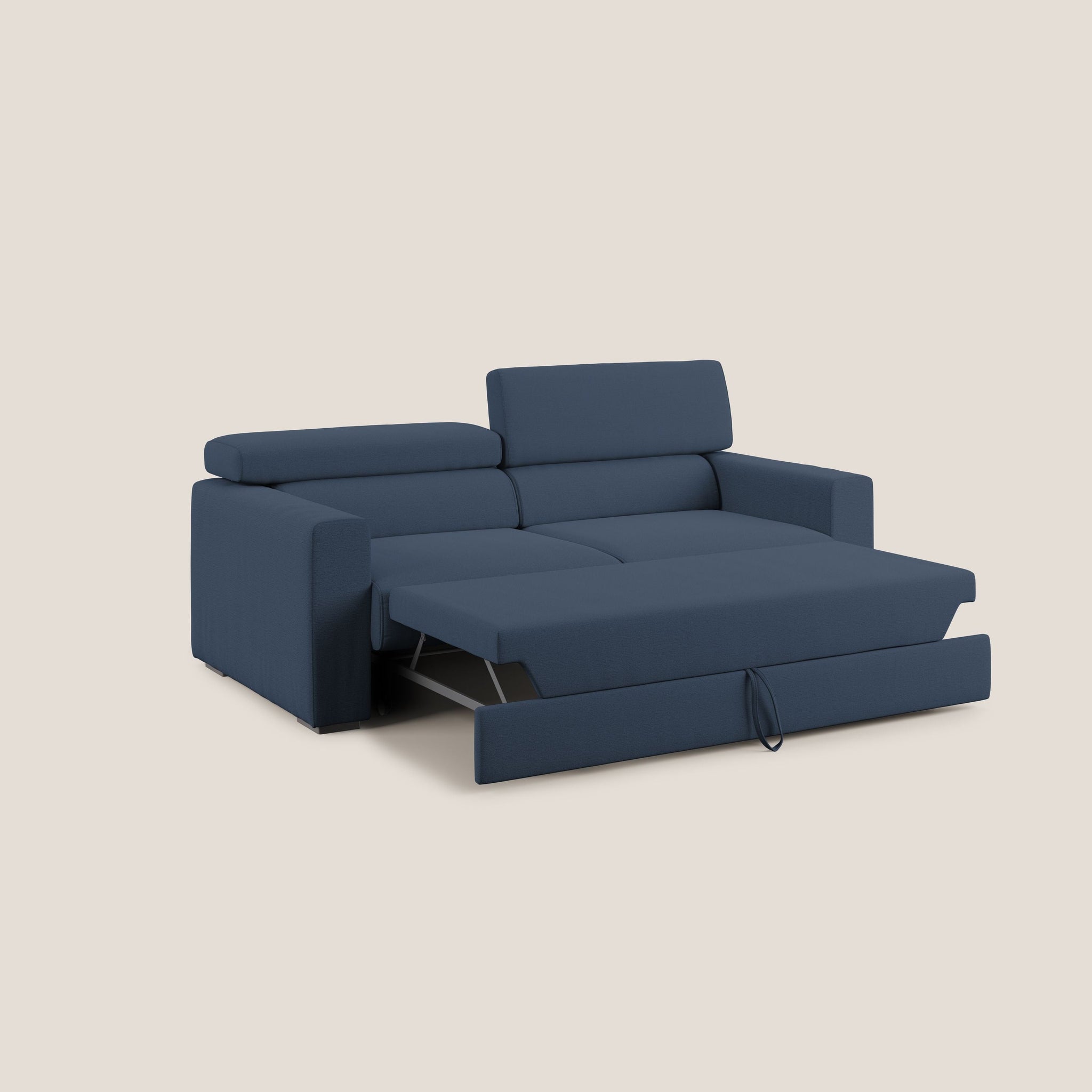 Dylan Sofa mit Bettkastenauszug aus wasserfestem, geflammtem Baumwollartigem Stoff T19