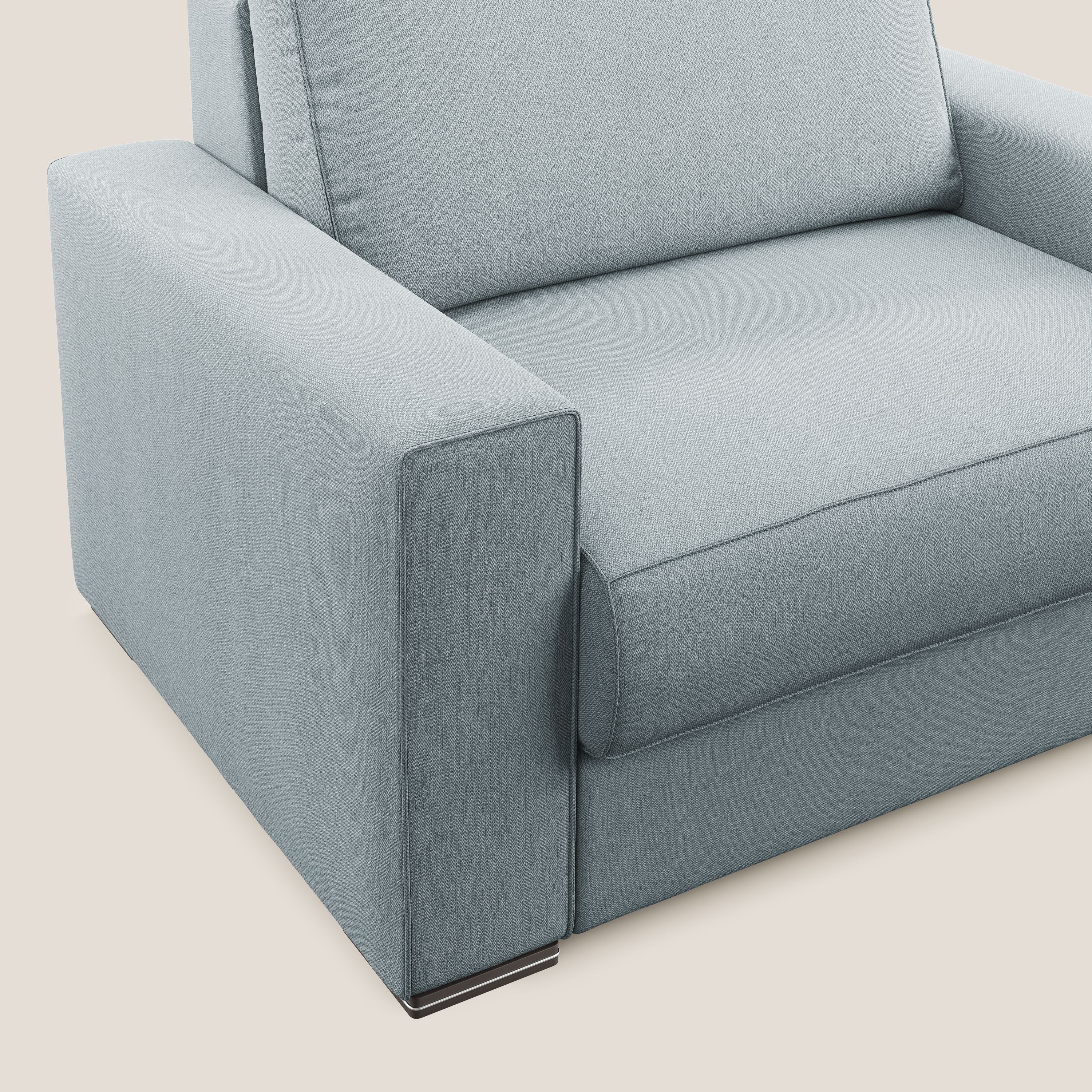 Dream poltrona letto in tessuto smacchiabile T05 carta da zucchero - divani.store