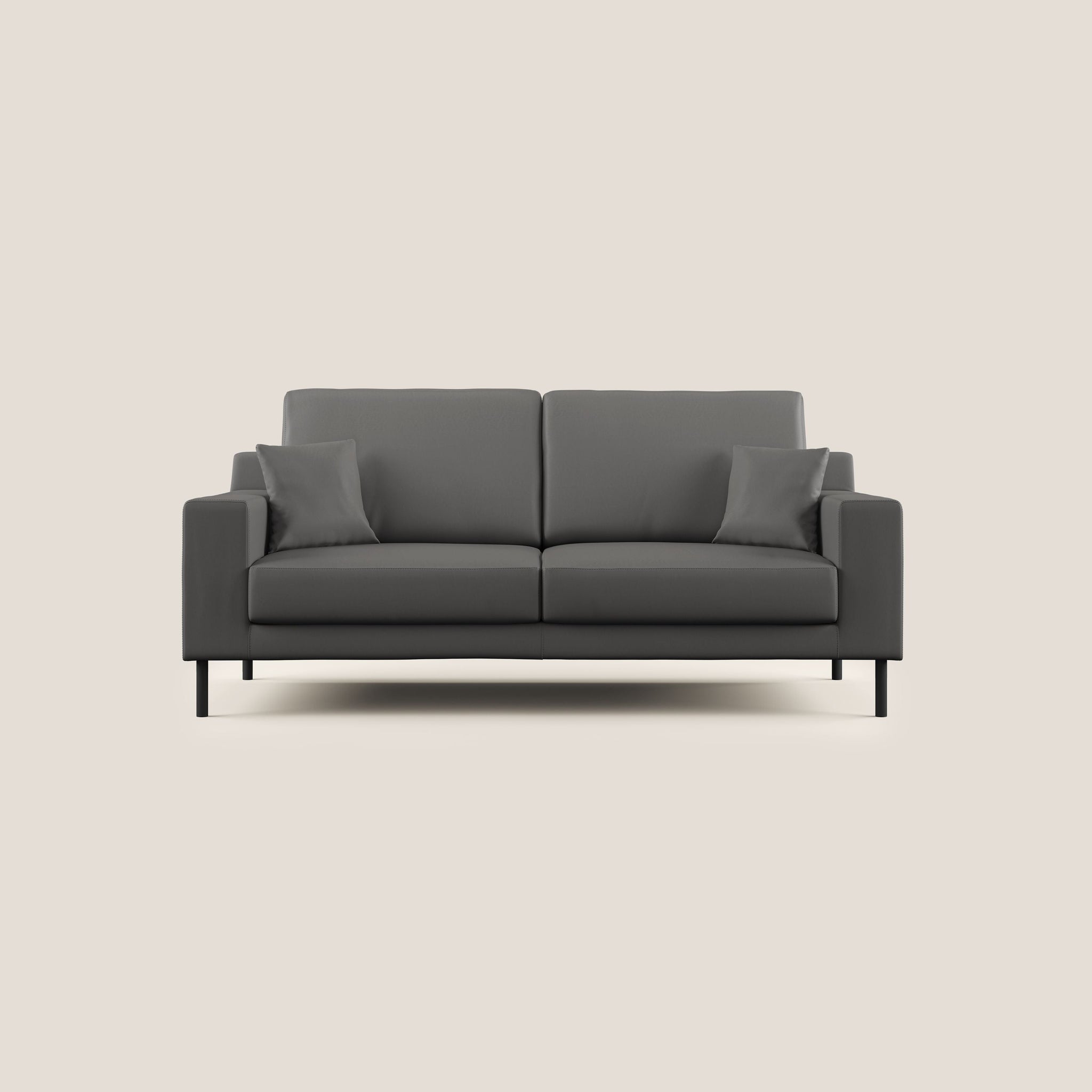 Uranio modernes Sofa aus wasserfestem Kunstleder T04