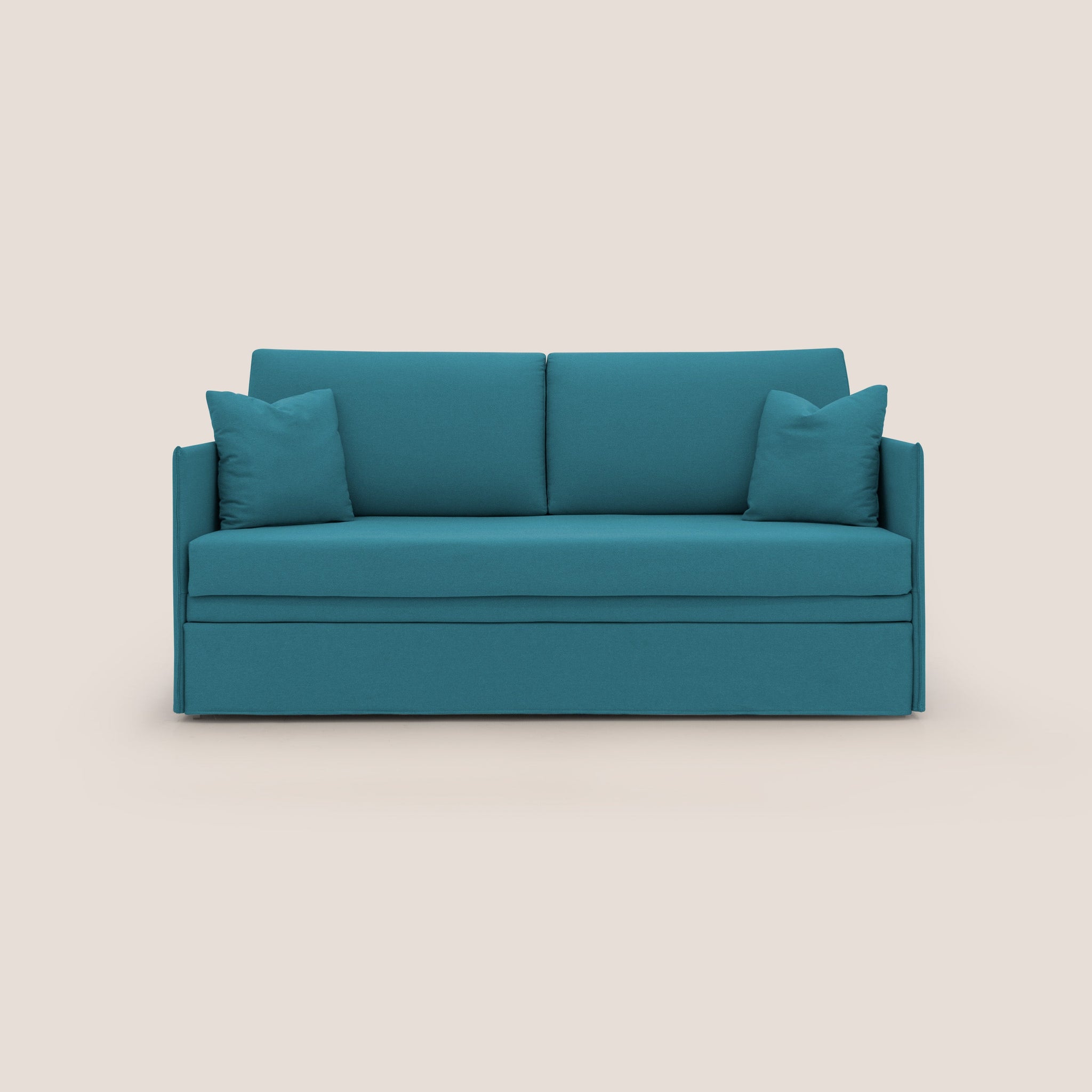 Tortona Duplex Sofa mit Doppelbett aus wasserfestem Baumwollartigem Stoff T13
