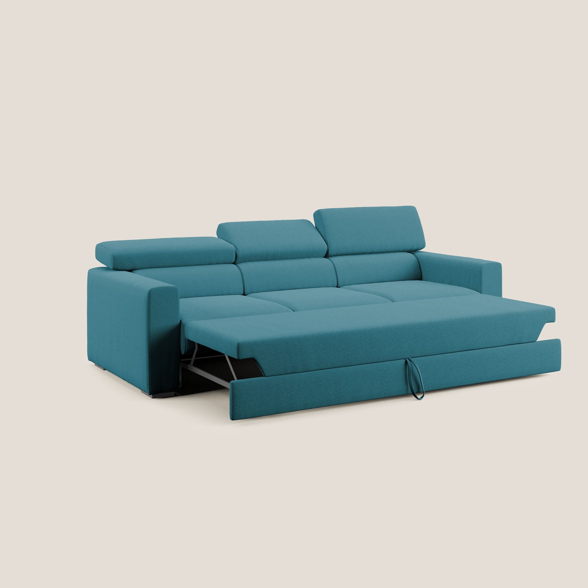 Dylan 3-Sitzer-Sofa mit Bettkastenauszug aus wasserfestem Baumwollartigem Stoff T13