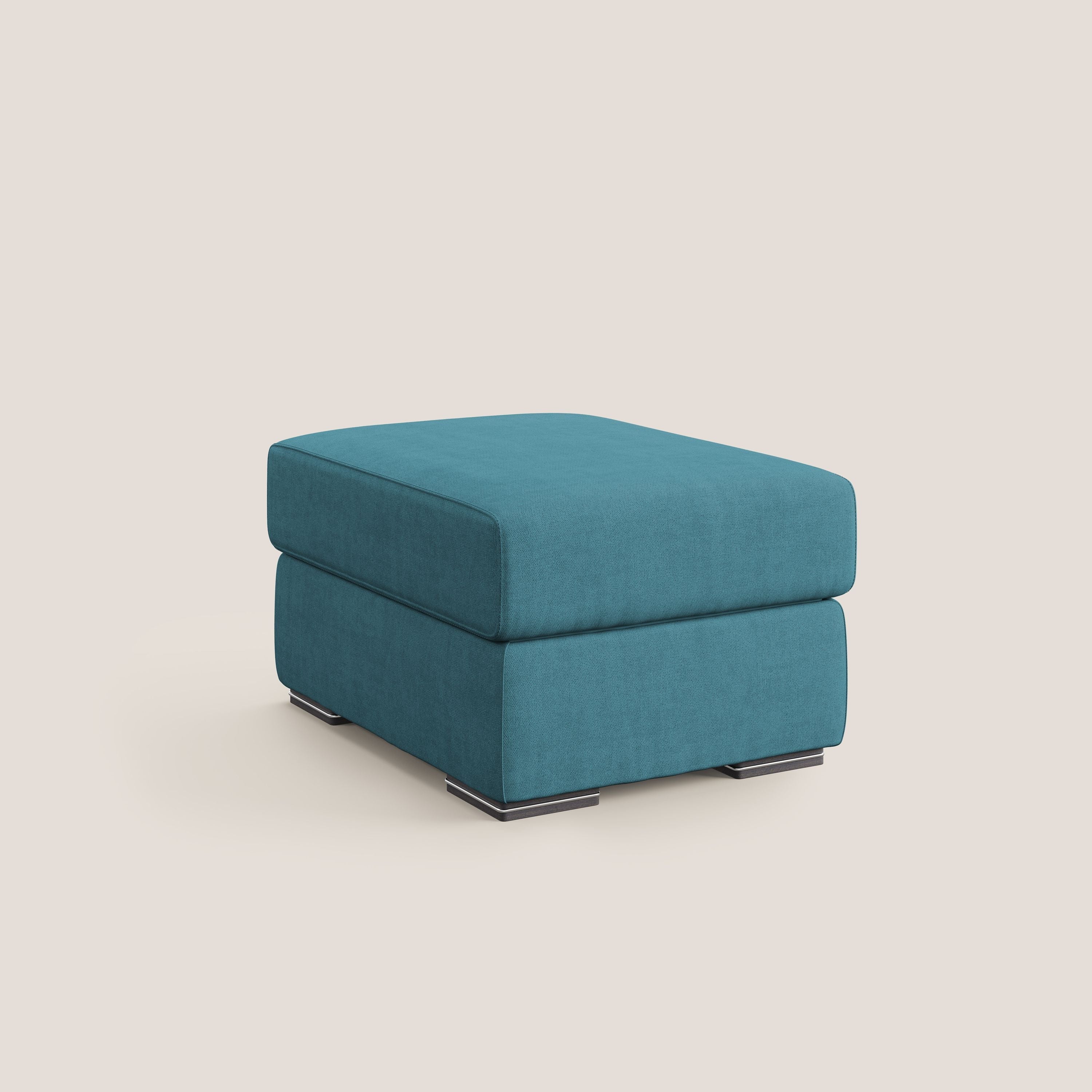 Sun pouf apribile contenitore in tessuto impermeabile T02 azzurro - divani.store