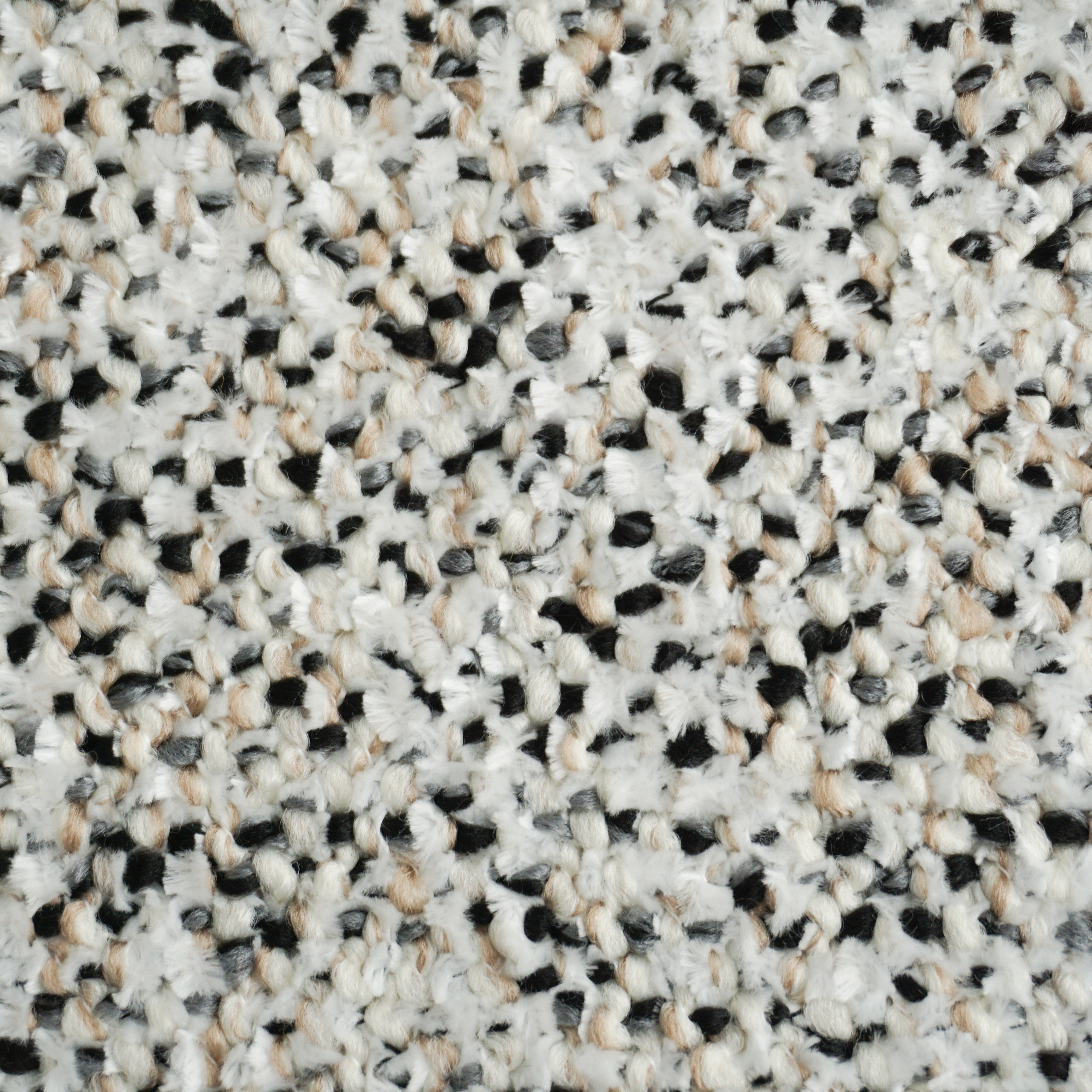 T29 Magnolia pregiato tessuto Bouclé Mélange – Morbido, Strutturato e di Tendenza - divani.store