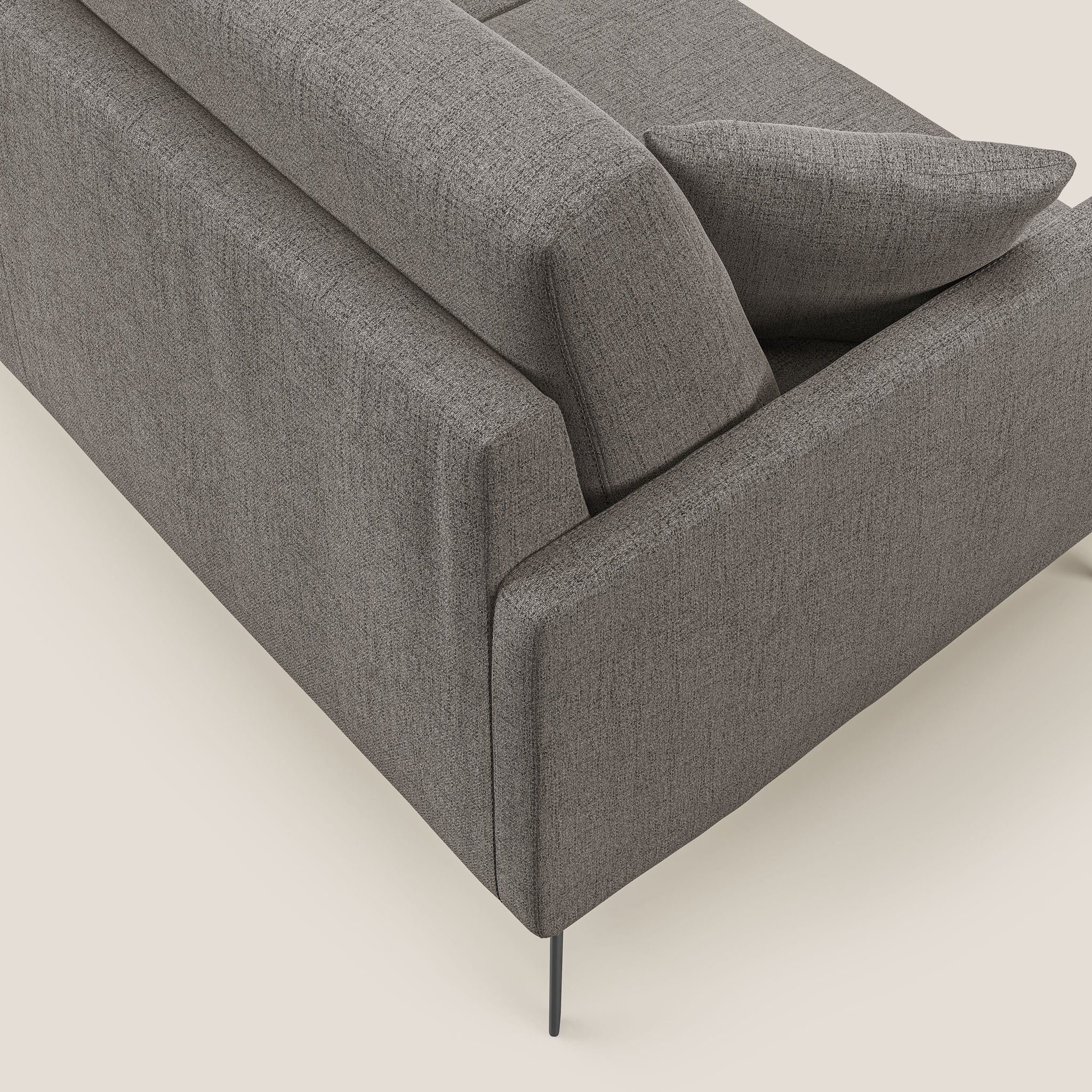 Saturno modernes Sofa aus weichem wasserfestem Stoff T03