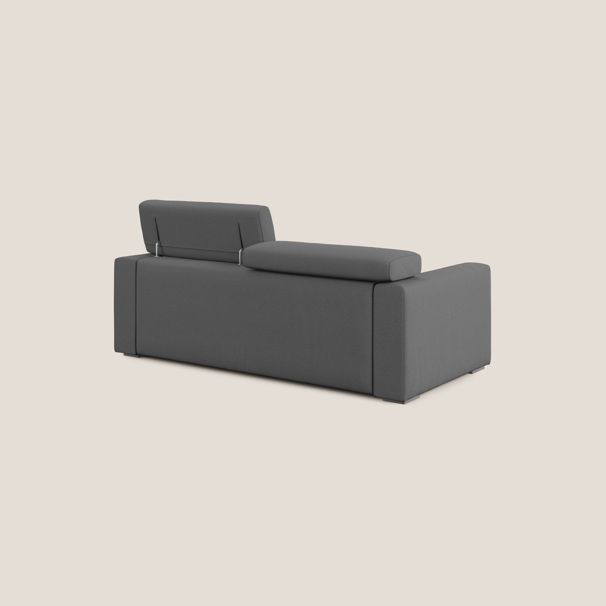 Dylan Sofa mit Bettkastenauszug aus wasserfestem, geflammtem Baumwollartigem Stoff T19