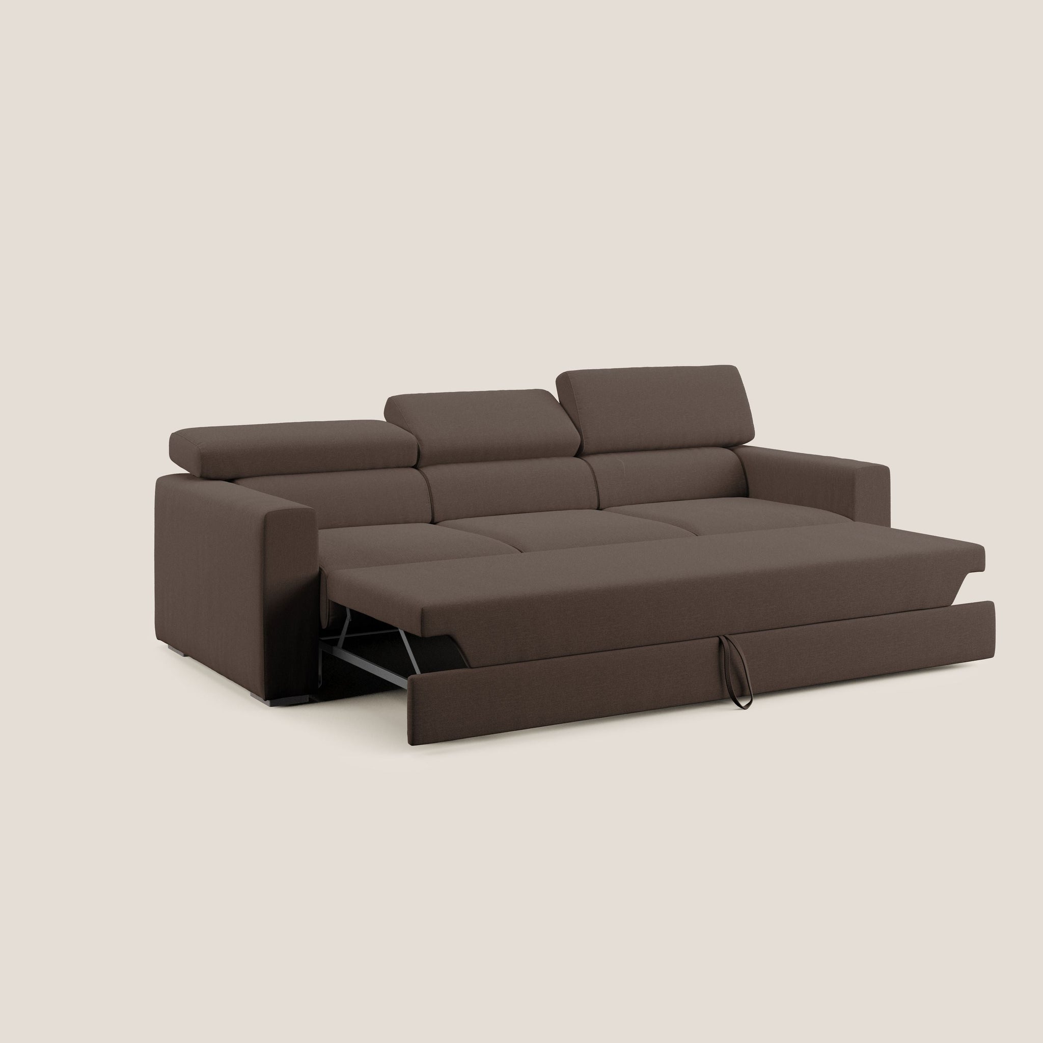 Dylan 3-Sitzer-Sofa mit Bettkastenauszug aus wasserfestem Baumwollartigem Stoff T13