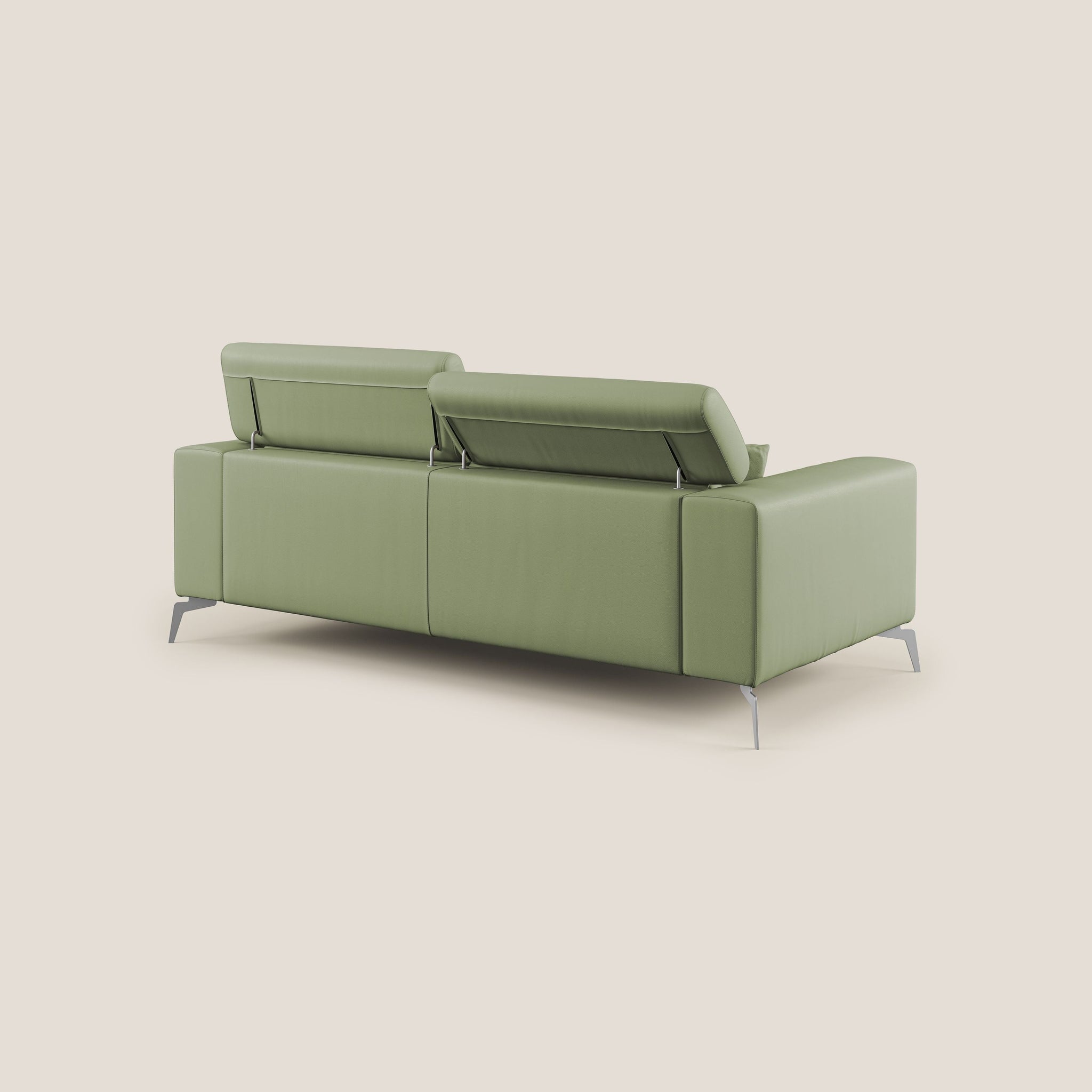 Blade Modernes Sofa mit verstellbaren Kopfstützen aus Kunstleder T04