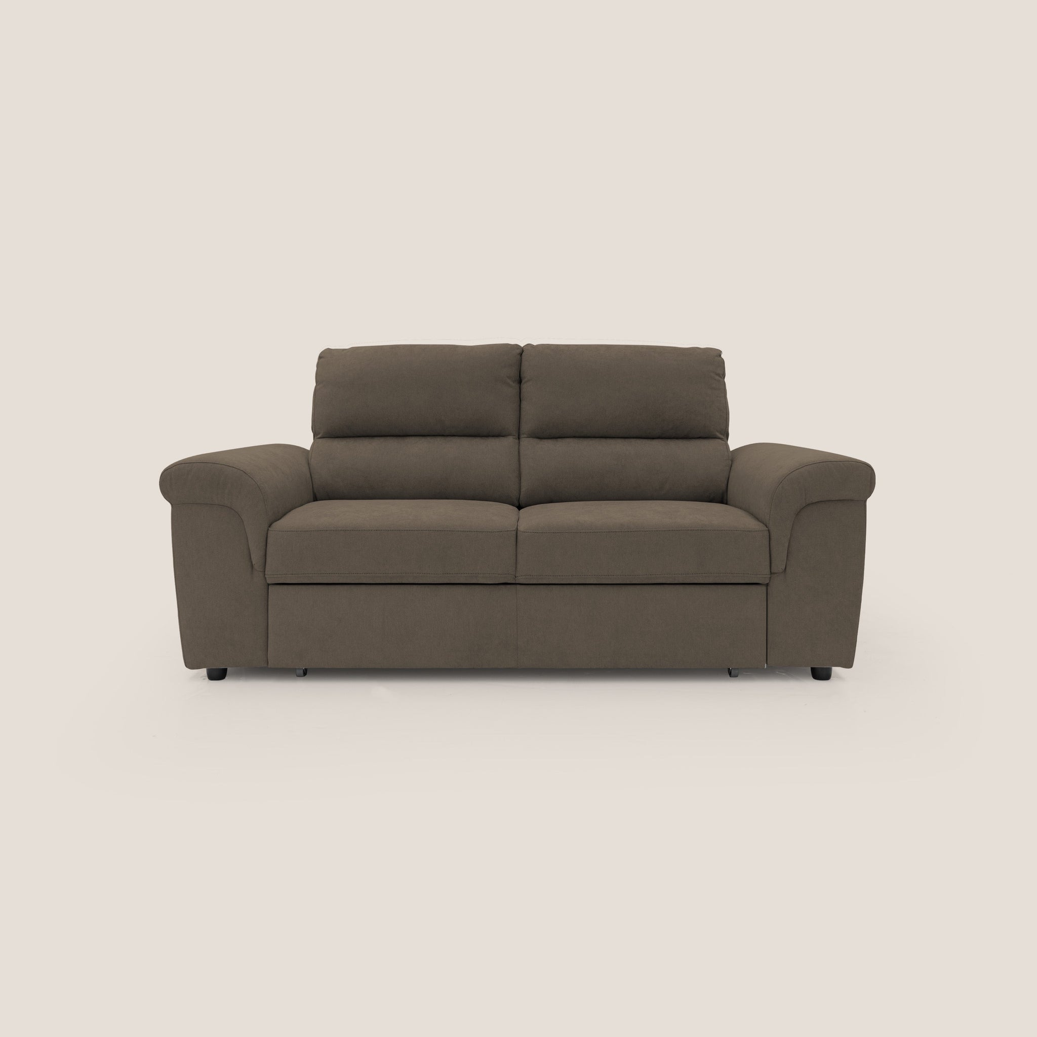 Minerva Sofa mit ausziehbarer Ottomane aus weichem wasserfestem Stoff T02