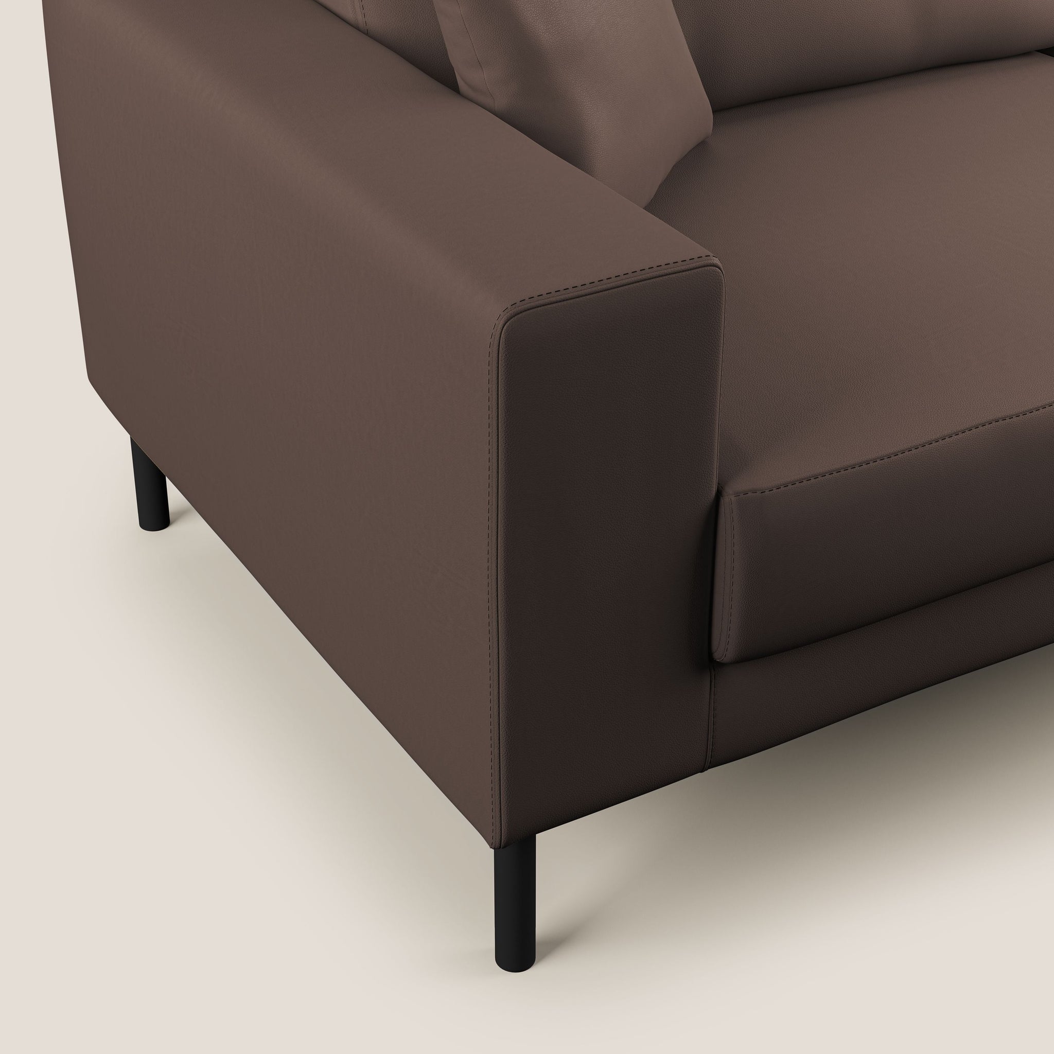 Uranio modernes Sofa aus wasserfestem Kunstleder T04