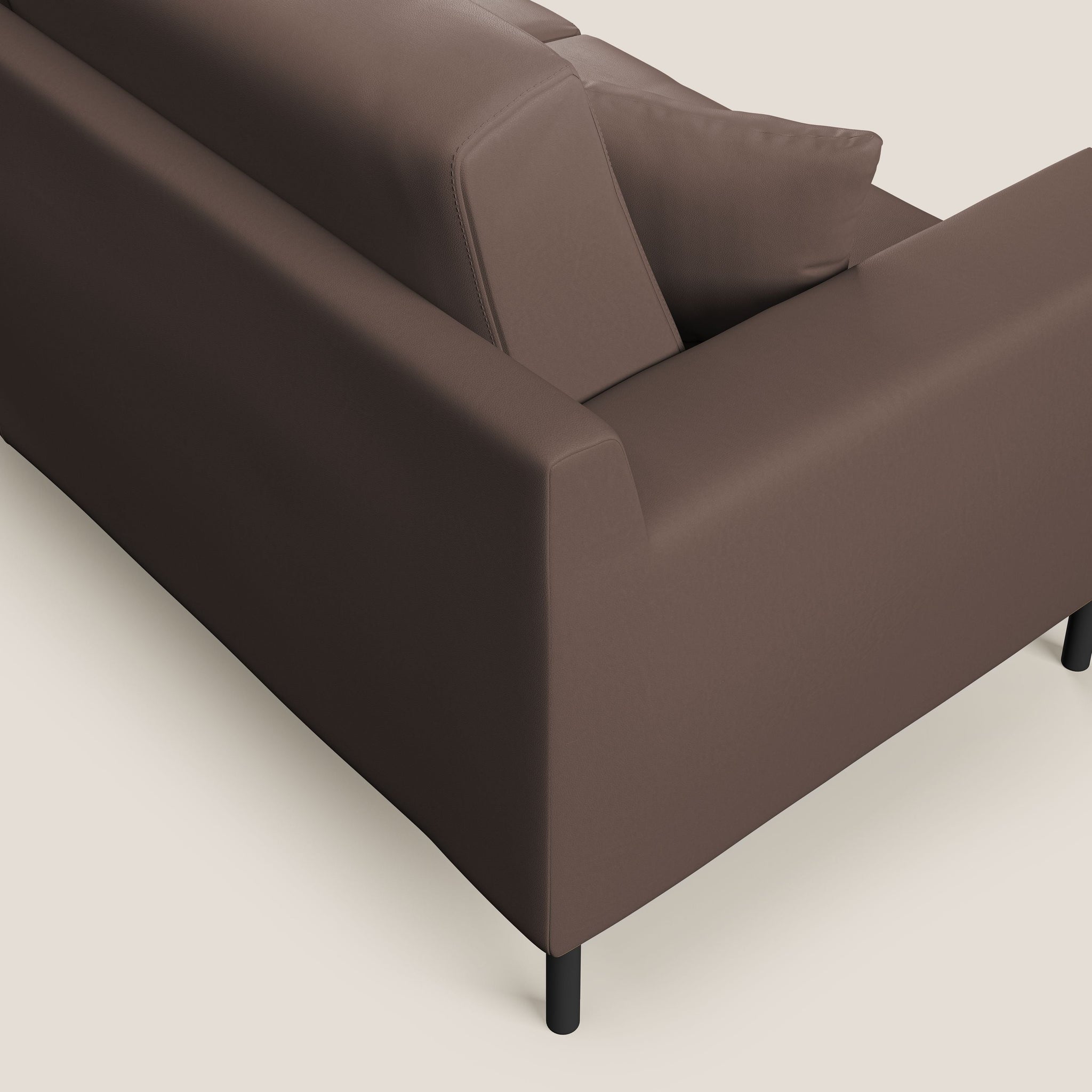 Uranio modernes Sofa aus wasserfestem Kunstleder T04