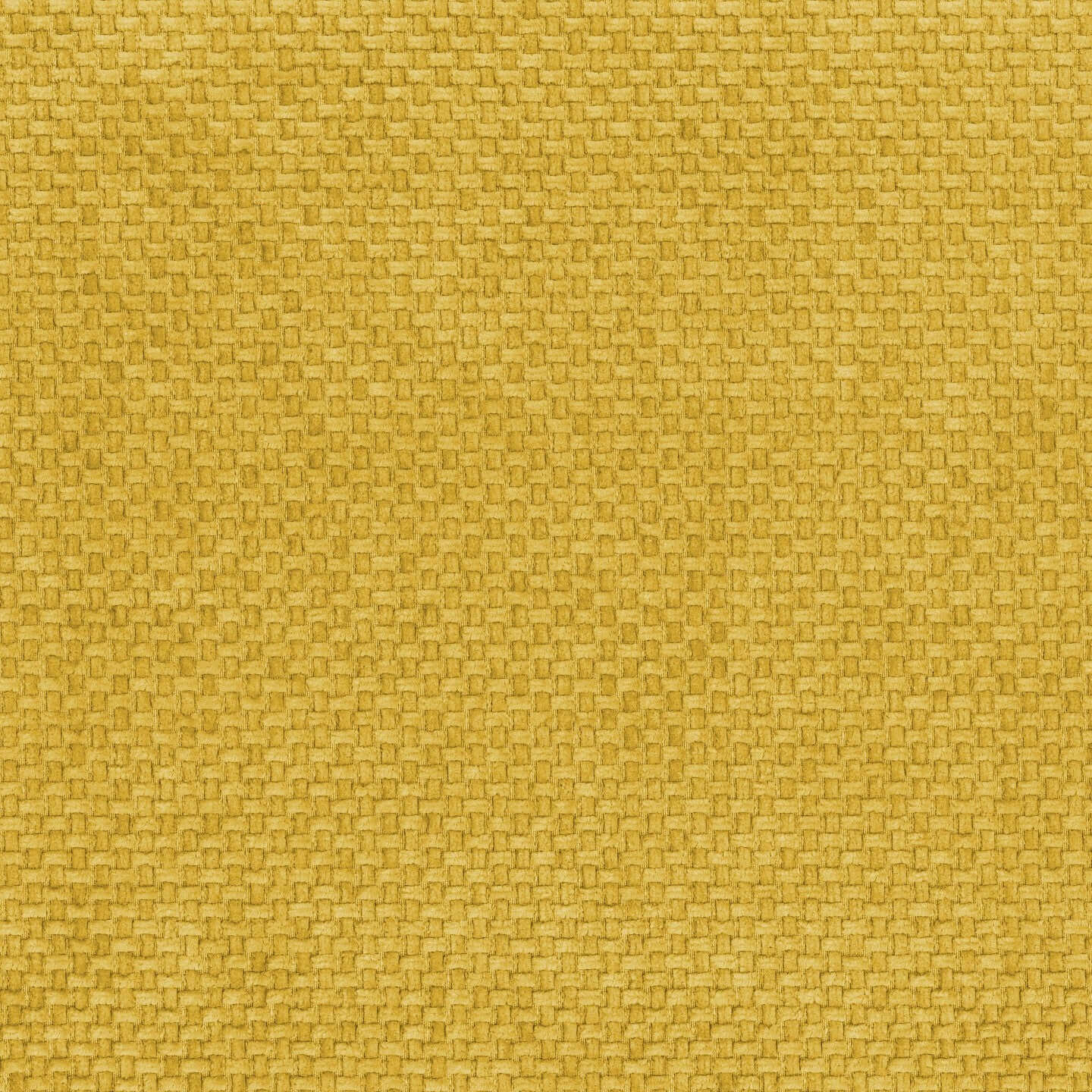 Primo piano di Kaleo Divano letto moderno di Divani.Store, rivestito in pregiato tessuto impermeabile giallo T26 con una fitta trama a scacchiera e sottili variazioni di tonalità che aggiungono profondità e fascino tattile.