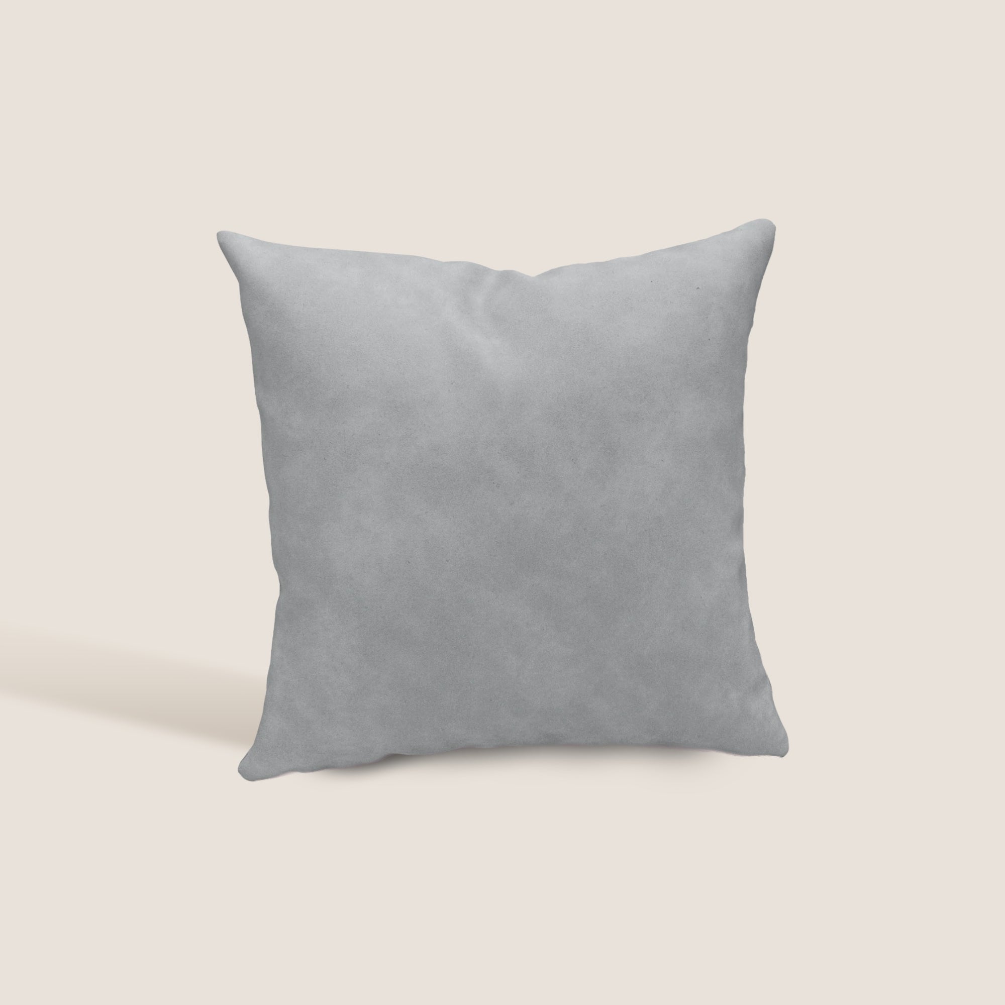 Atlanta cuscino quadrato disponibile in diversi colori realizzato in ecopelle primofiore grigio - divani.store