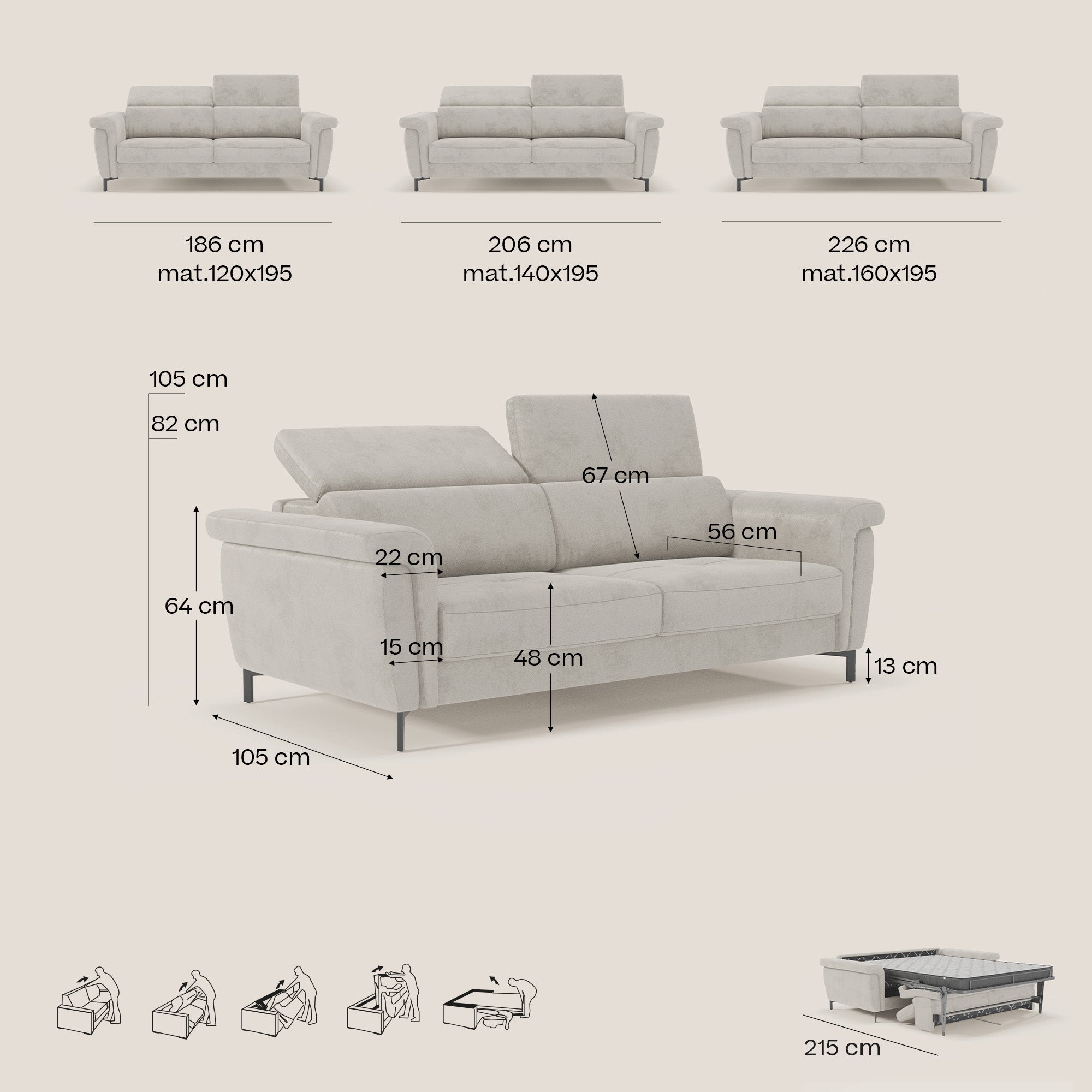 CAPRI LIN T30 GRIGIO CHIARO -