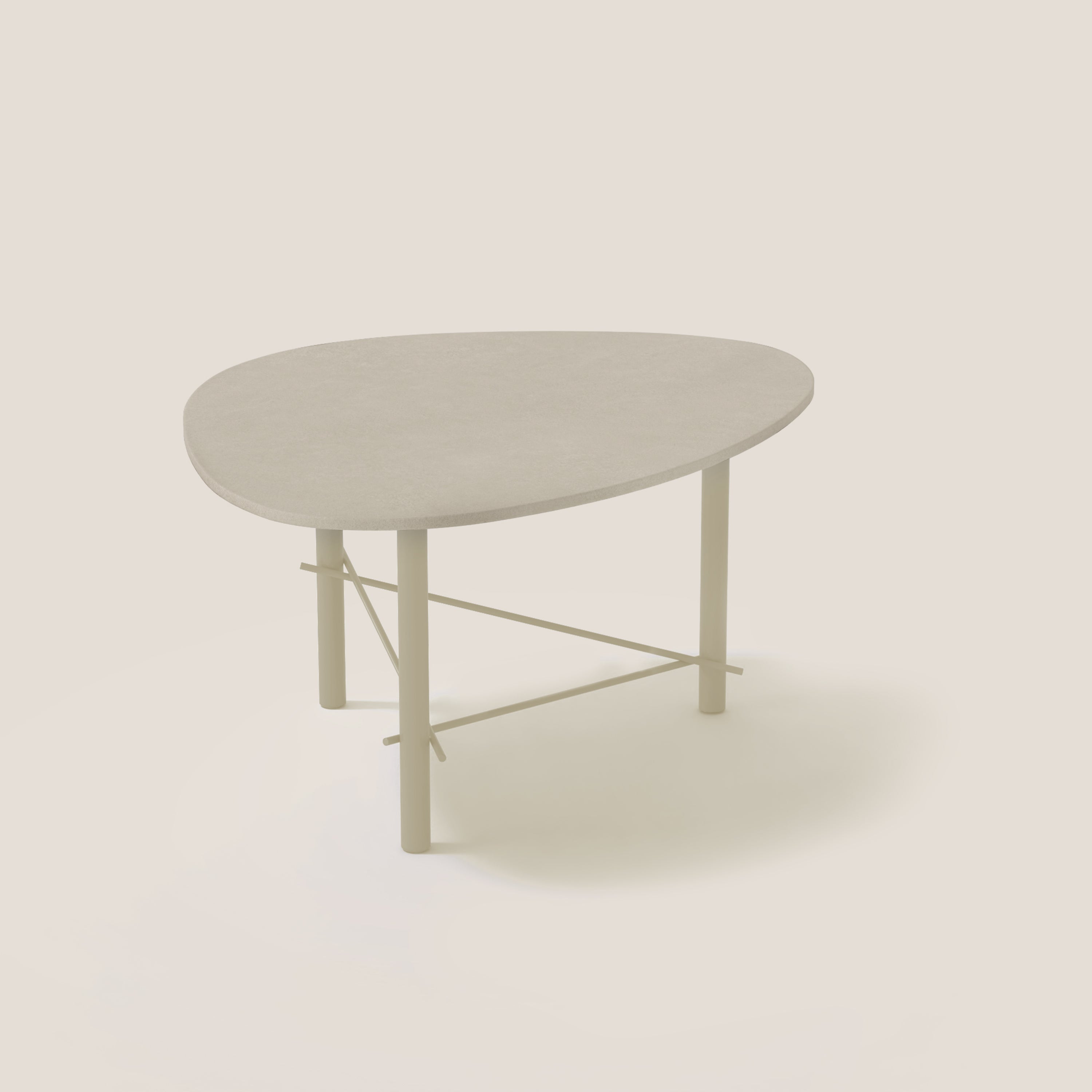 Cookie tavolino basso con piano in laminam terre di matera - divani.store