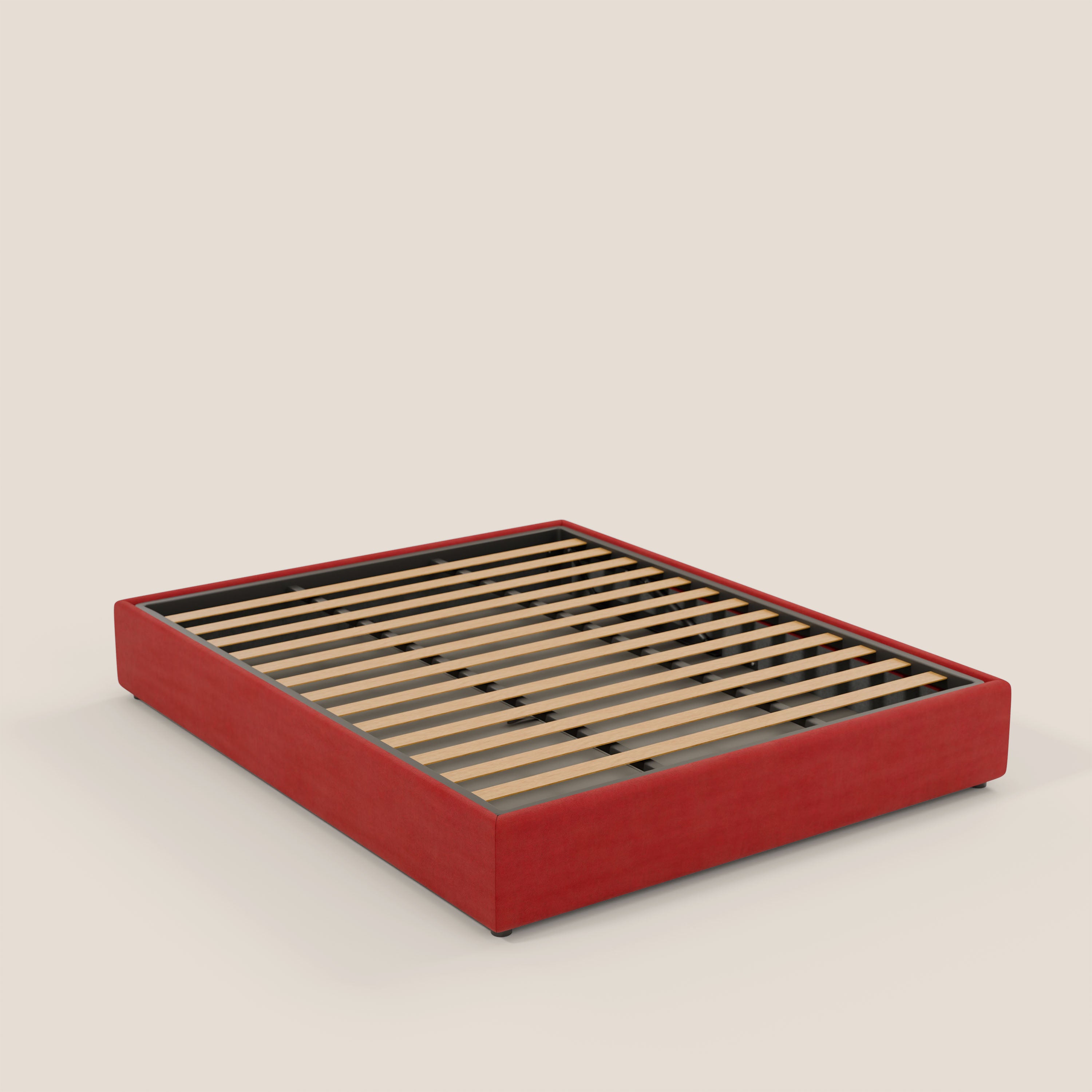 Ina sommier con ampio contenitore in microfibra smacchiabile ed impermeabile T11 - divani.store