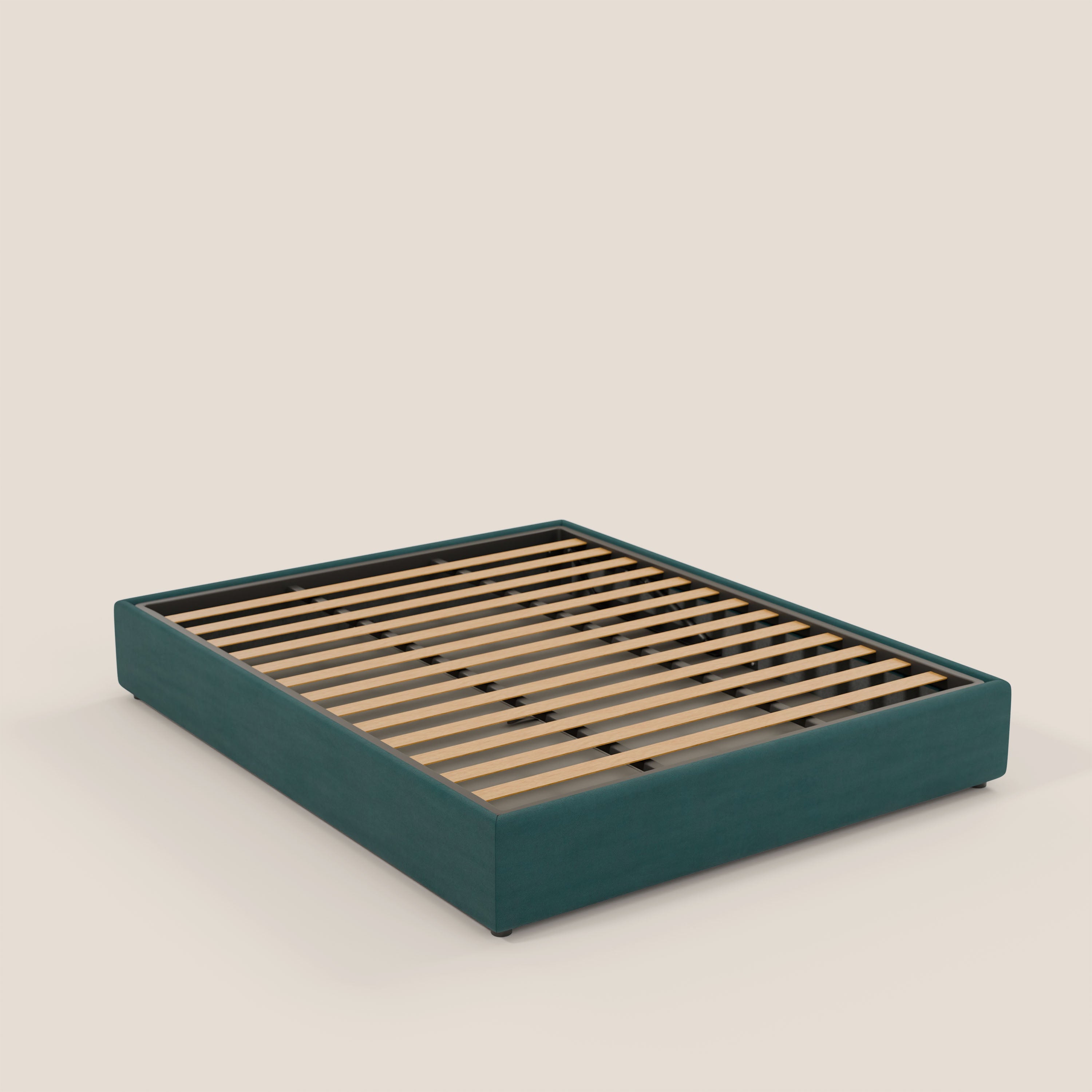 Ina sommier con ampio contenitore in microfibra smacchiabile ed impermeabile T11 - divani.store