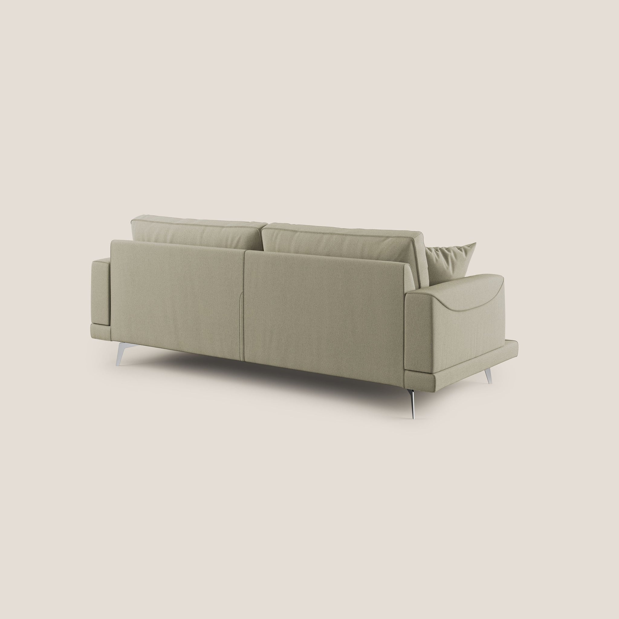 Dorian modernes Sofa aus weichem, schmutzabweisendem Stoff T05