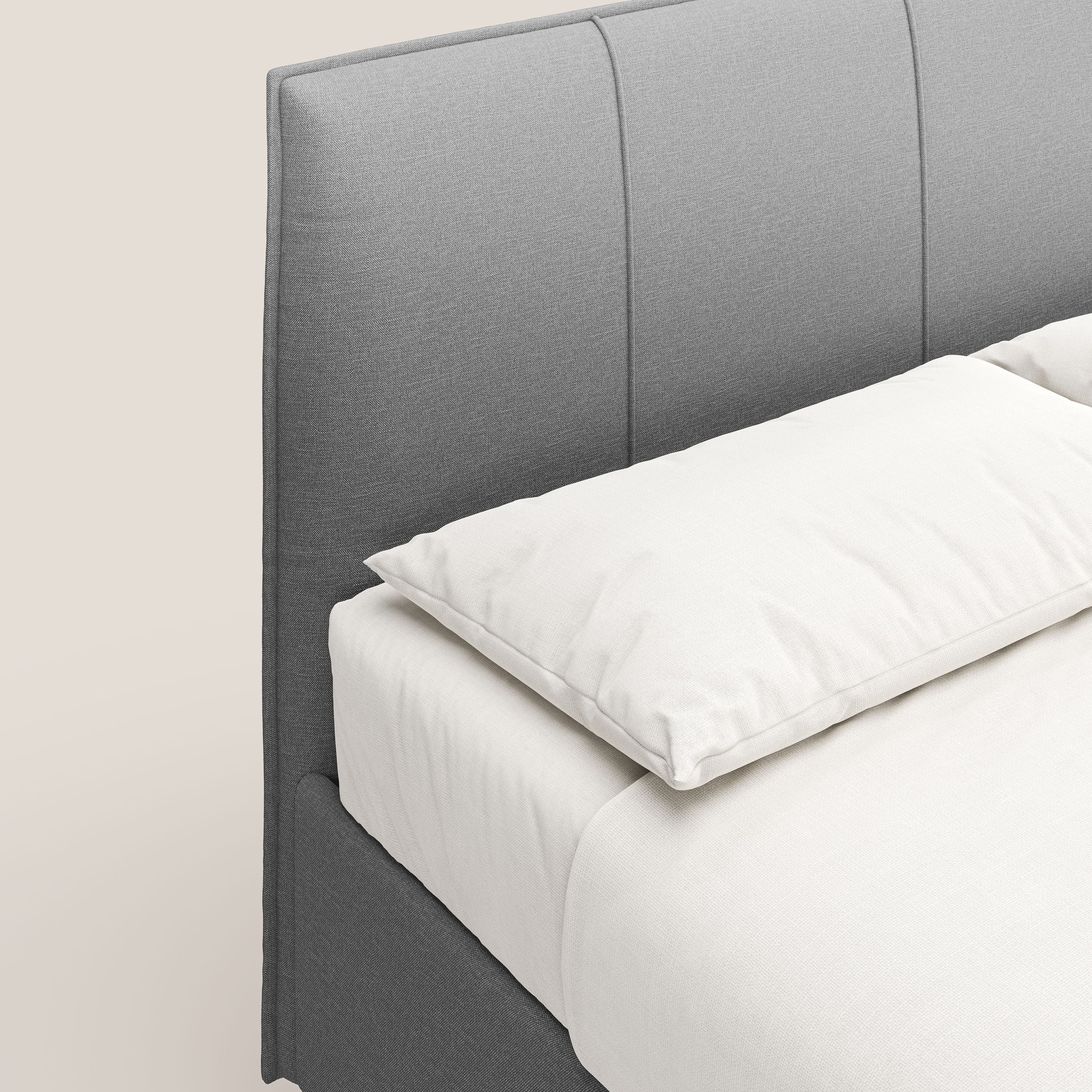 Lothar letto contenitore maxi dalle dimensioni contenute in tessuto impermeabile T13 grigio - divani.store