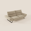 Eclipse Divano dal design moderno 2 e 3 posti con schienali traslanti - piedini alti in elegante microfibra smacchiabile T11 - divani.store