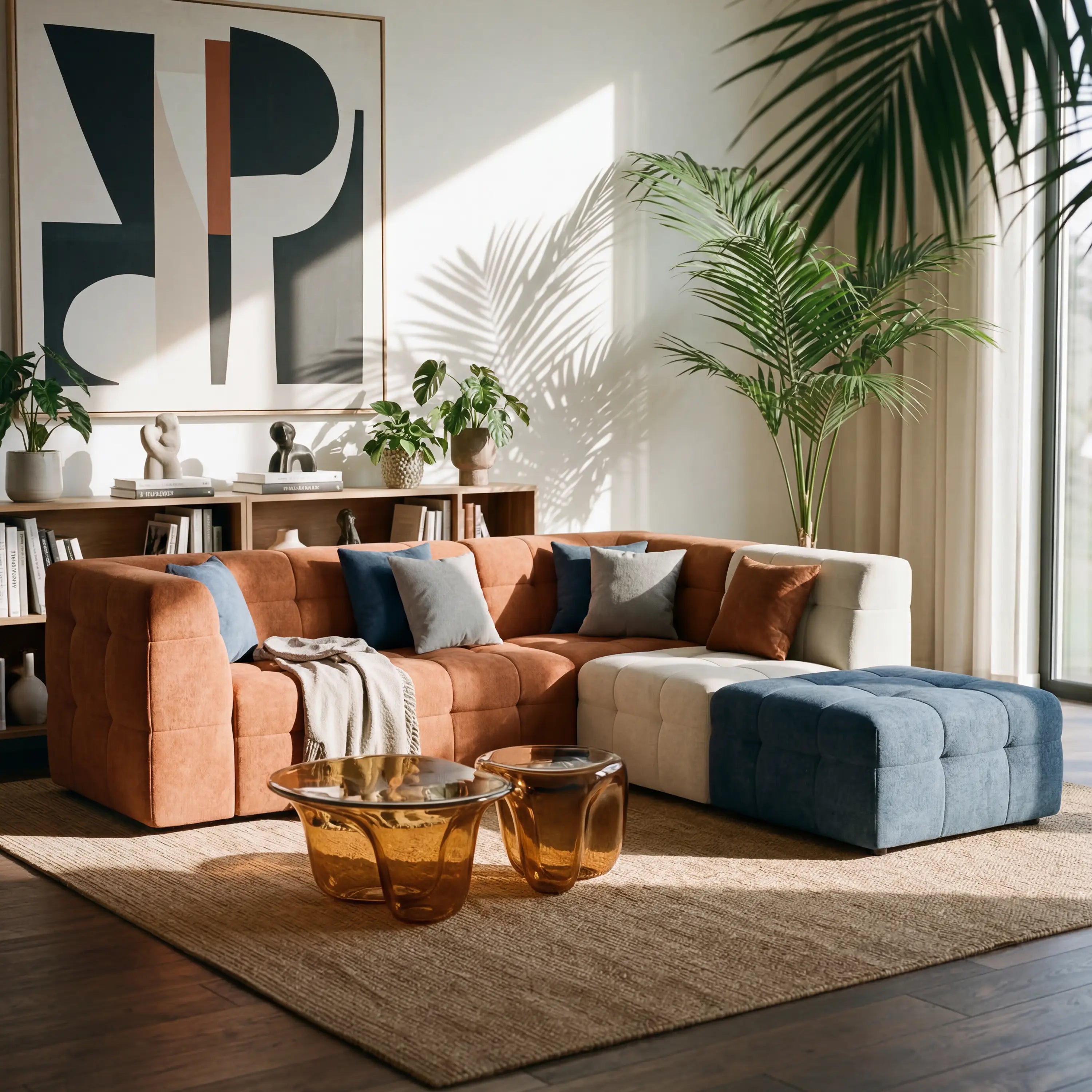 MOSAIC T21  ARANCIONE BRUCIATO -amb1