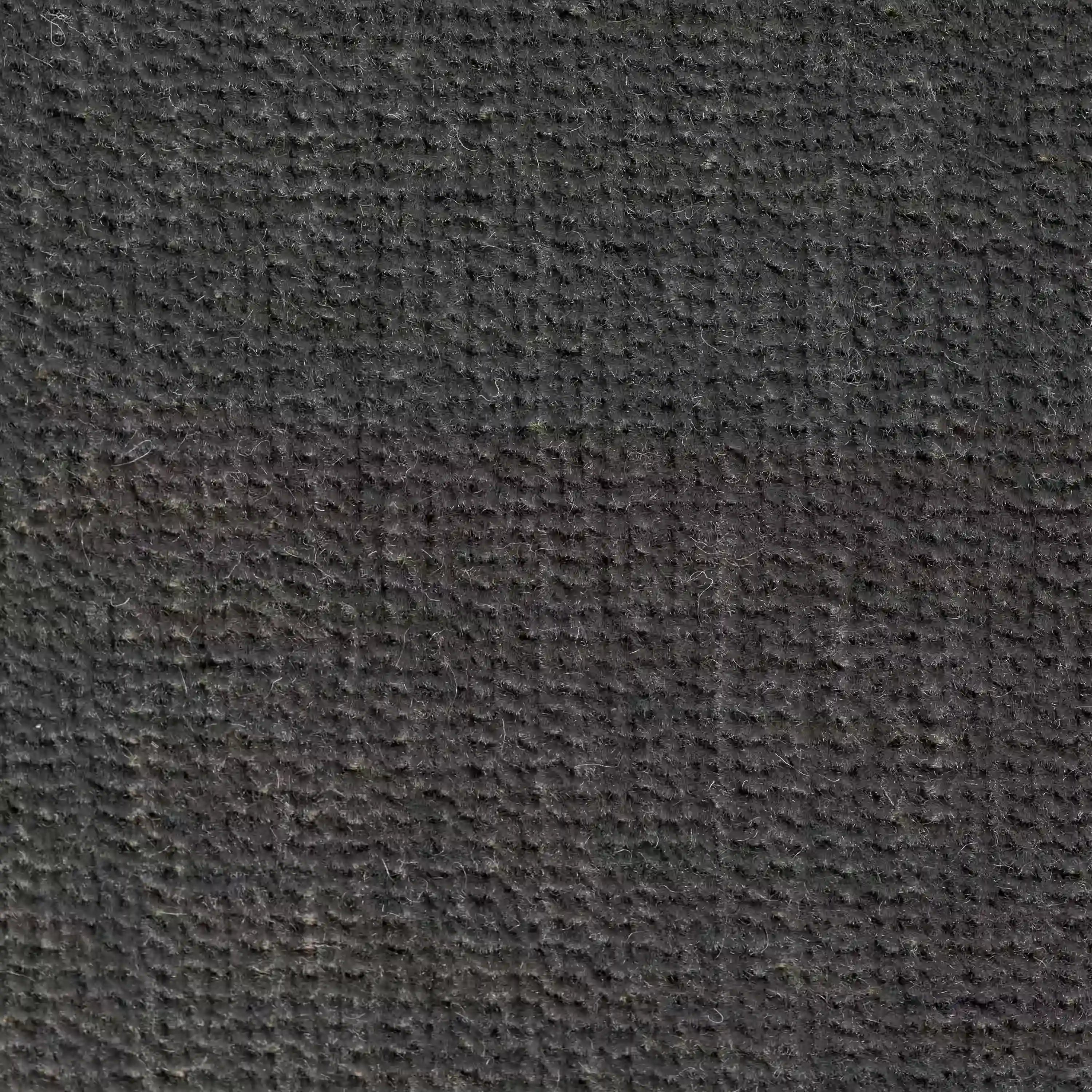 Primo piano del Monarch Divano con Relax Elettrico di Divani.Store, caratterizzato da un tessuto T31 morbido e antimacchia in grigio scuro con una trama a griglia e sfumature sottili, perfetto per un look contemporaneo.