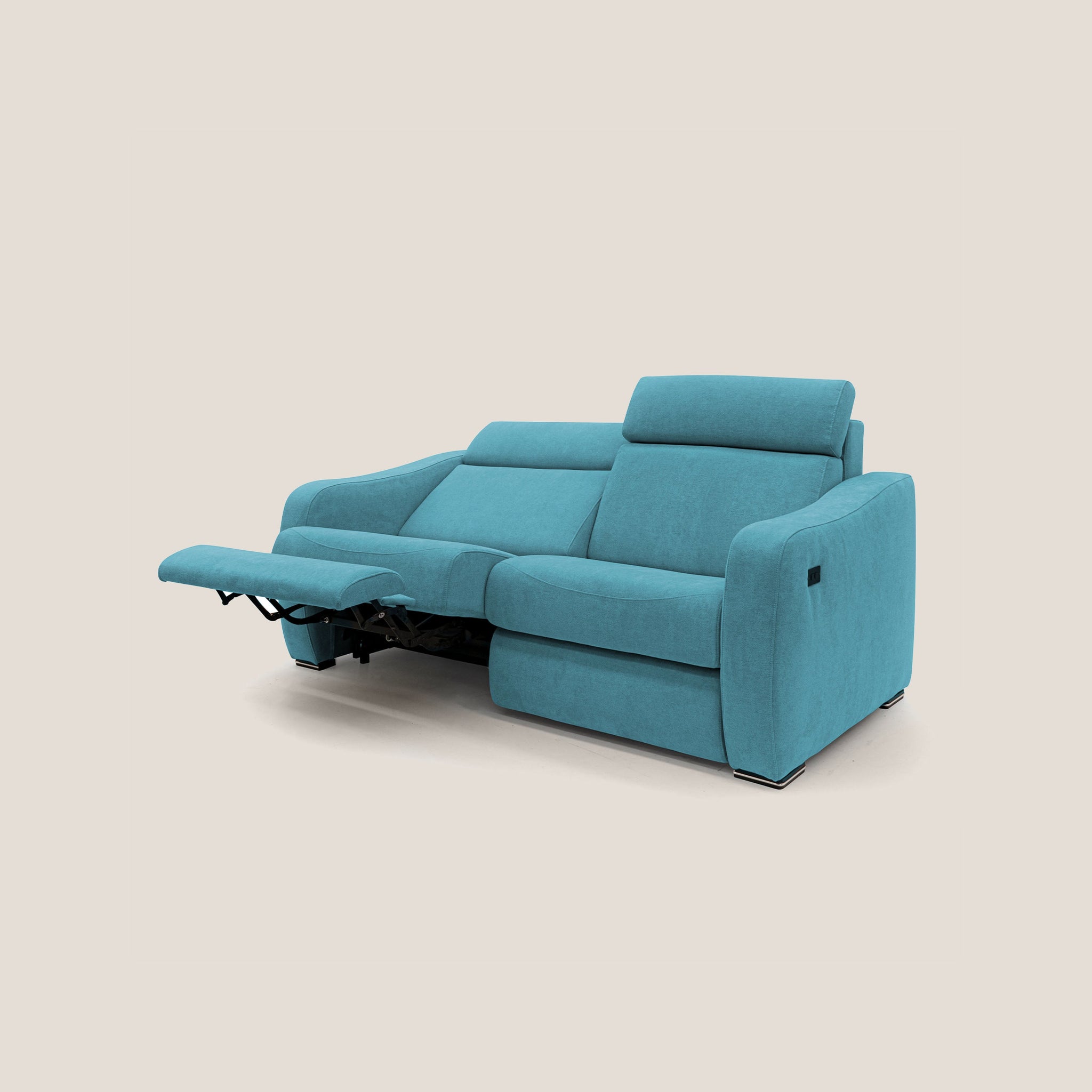 Gummy Sofa mit elektrischem Relaxmechanismus