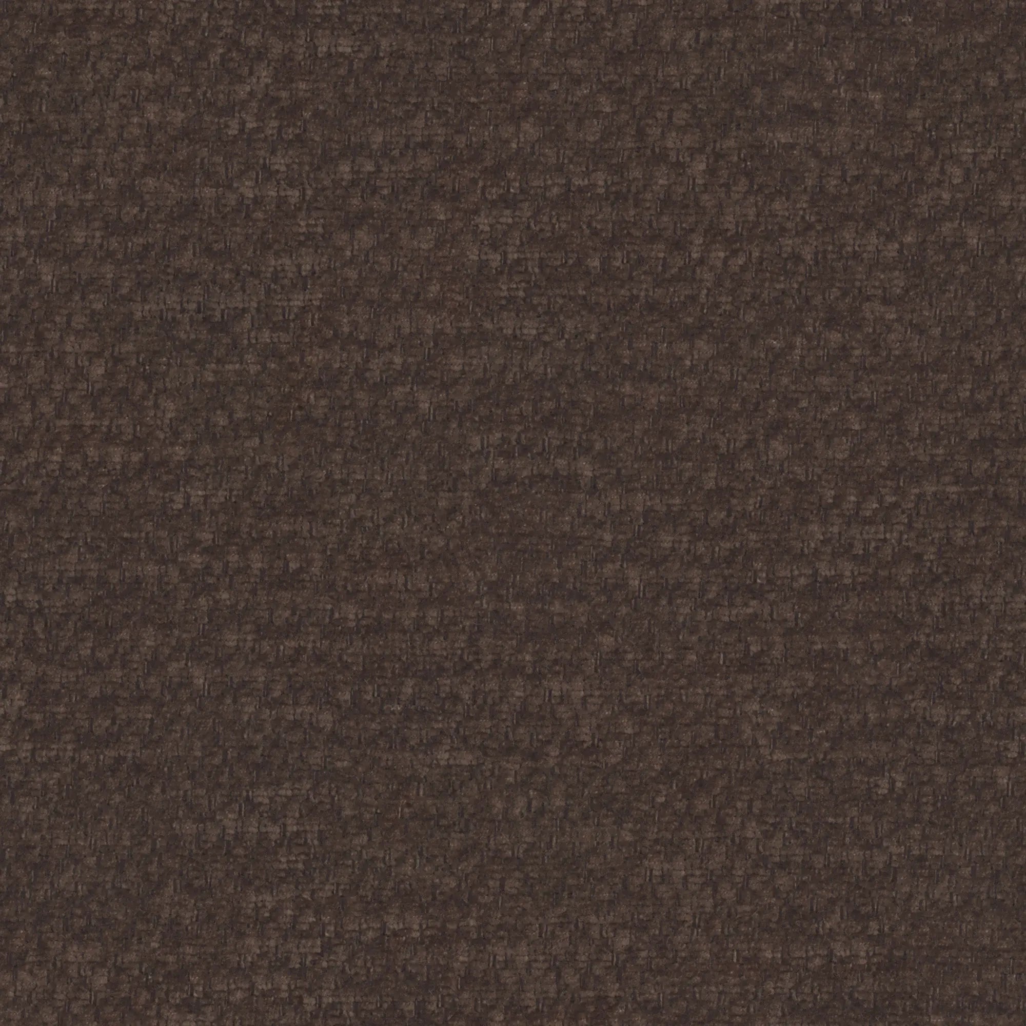Primo piano su ONYX di Letti.store: un tessuto marrone scuro, certificato Oeko-Tex®, dalla trama delicata, perfetto per la testiera imbottita e la base contenitore di questo elegante letto imbottito.
