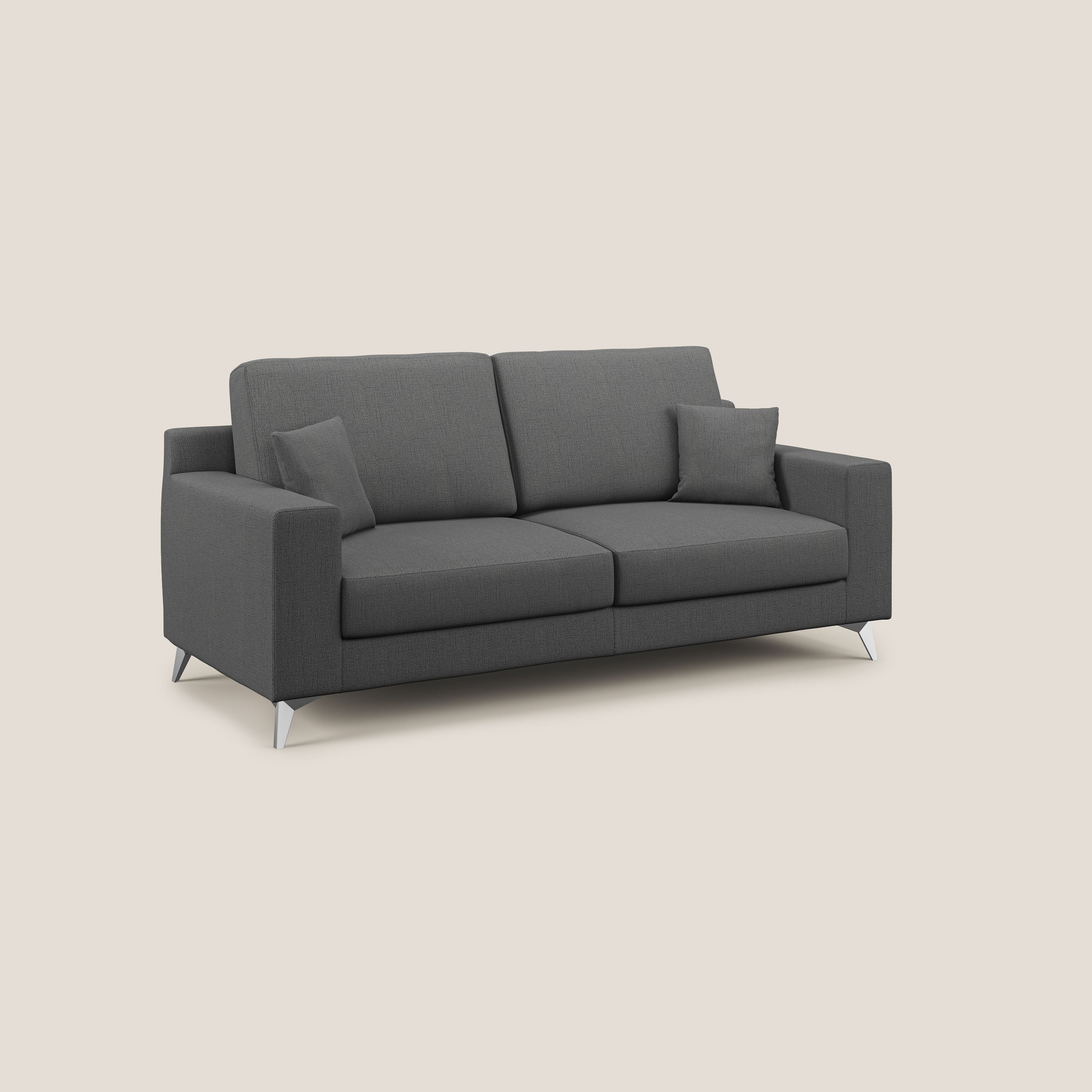 Michael Divano in tessuto impermeabile antimacchia T03 grigio - divani.store