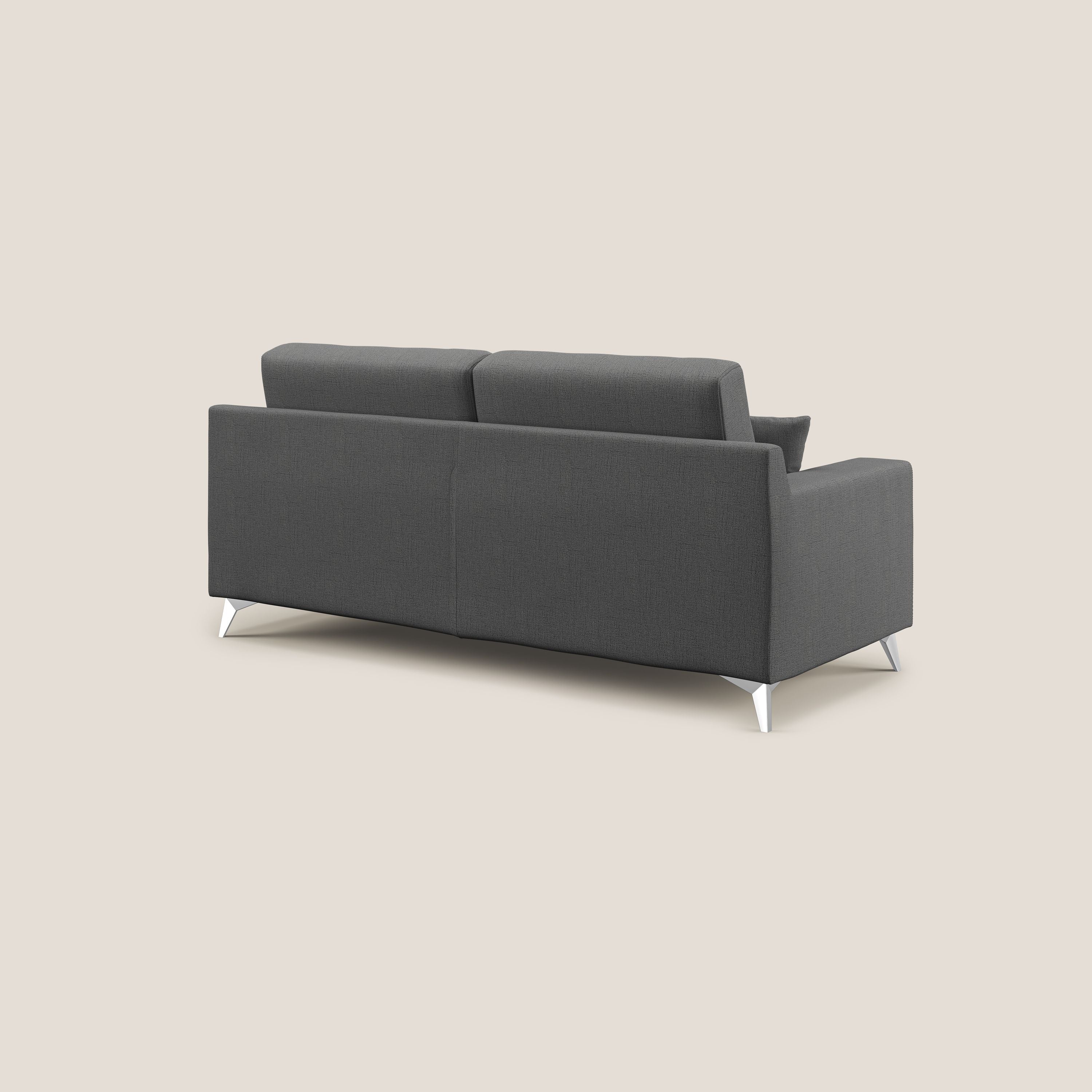 Michael Divano in tessuto impermeabile antimacchia T03 grigio - divani.store