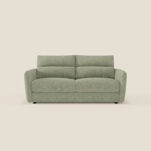 Elios Divano letto con morbidi cuscini spalliera in tessuto smacchiabile T24 - divani.store
